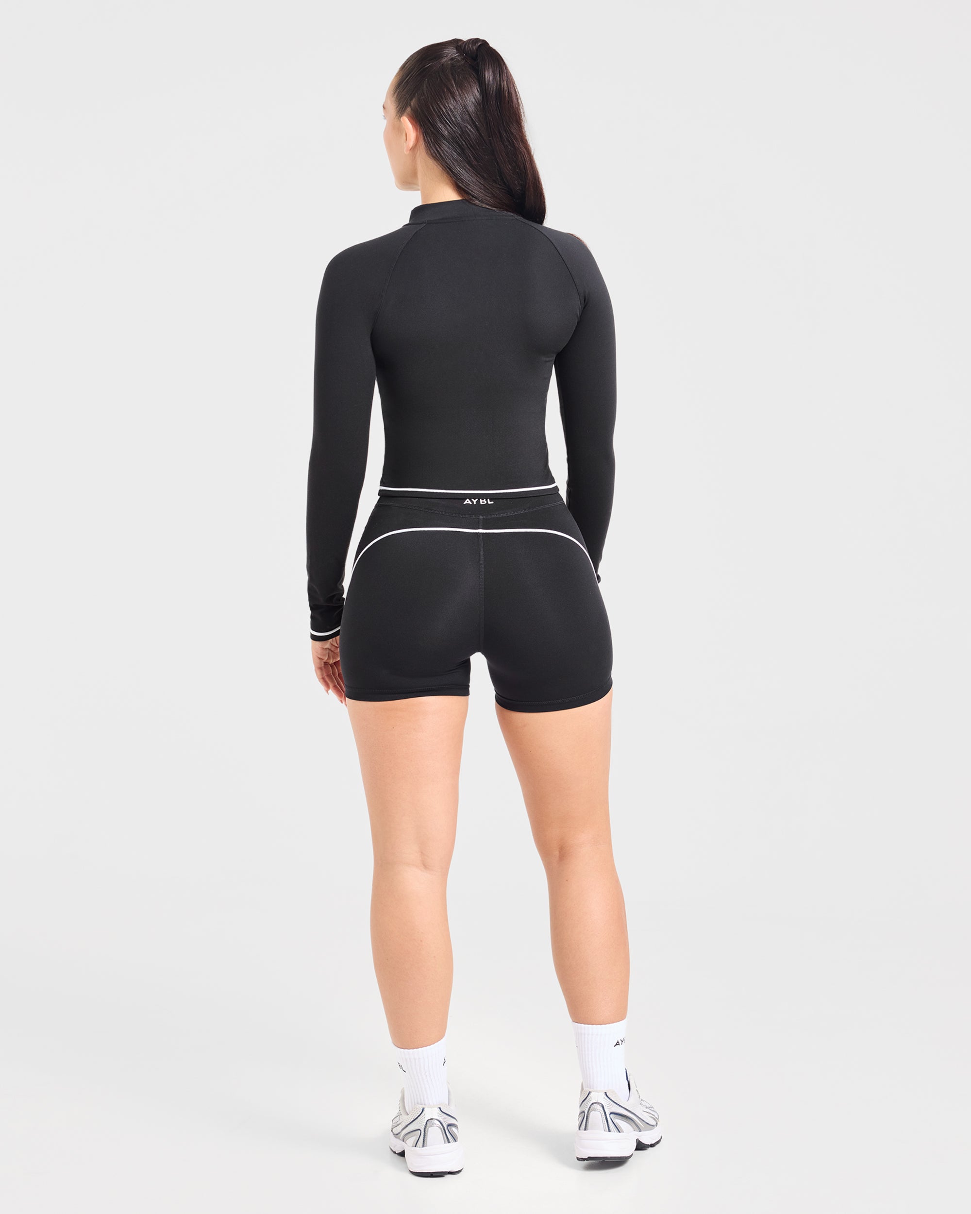 Form Zip Up Jacket - Schwarz