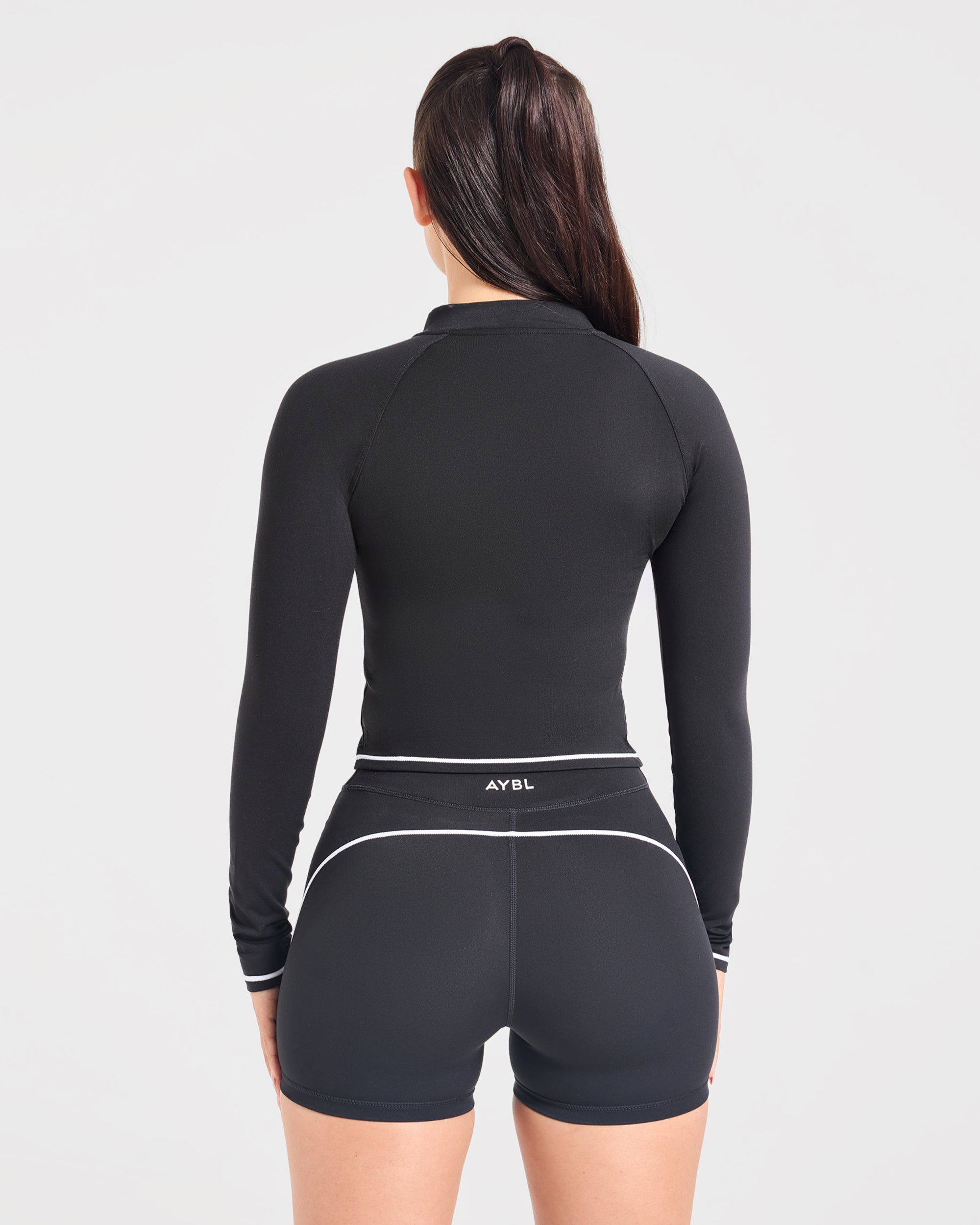 Form Zip Up Jacket - Schwarz