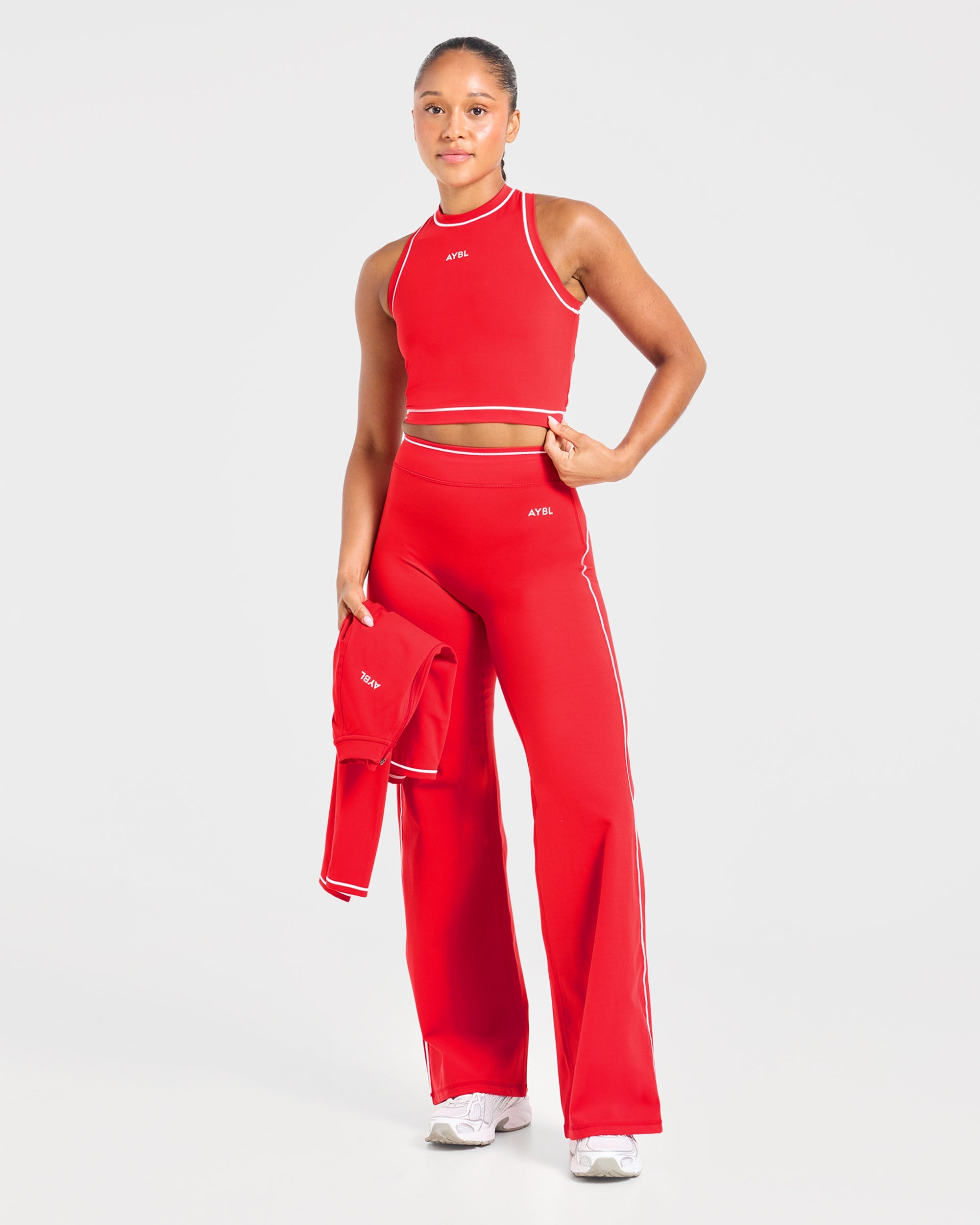 Form Flared Leggings - Rot