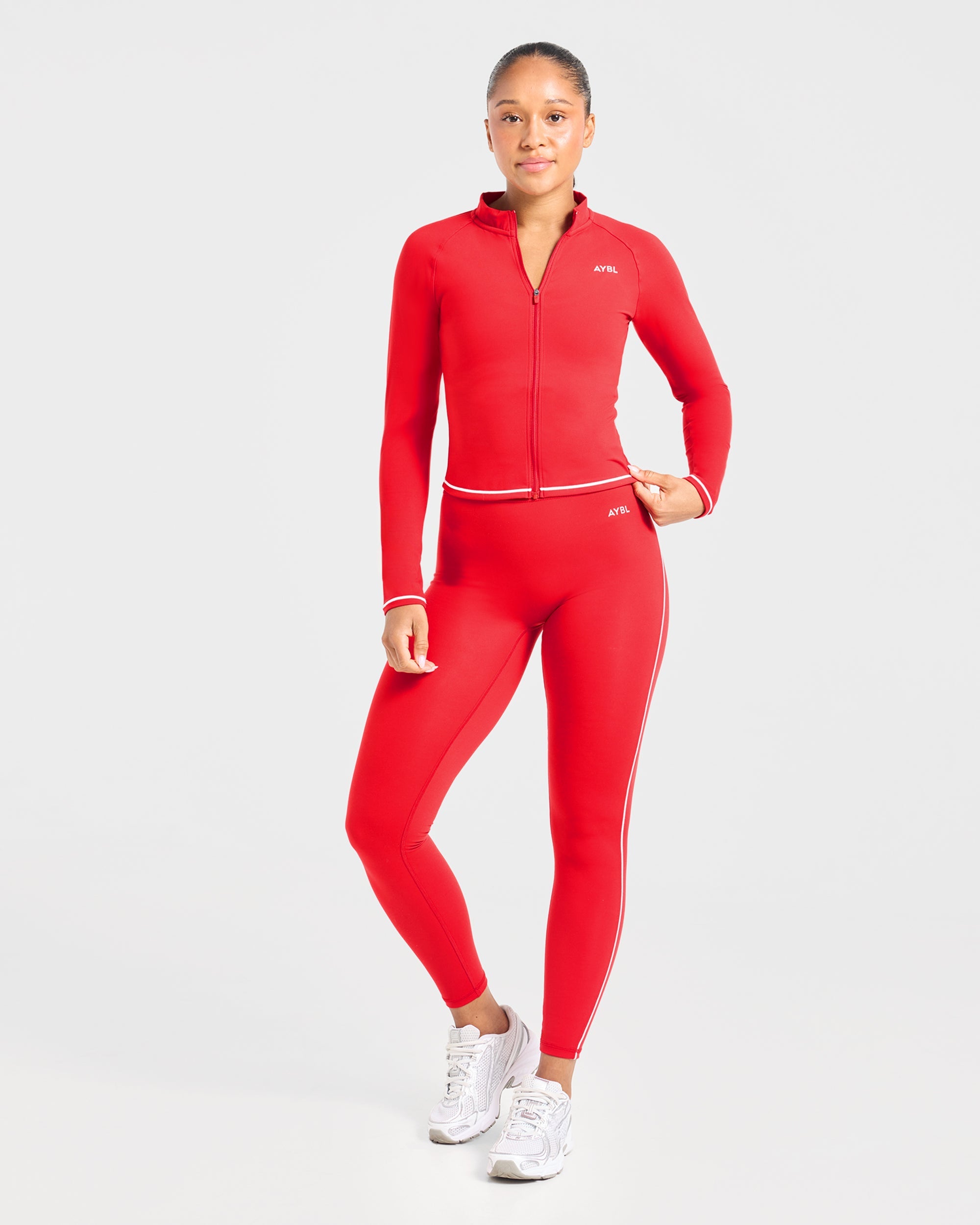 Form Leggings - Rot