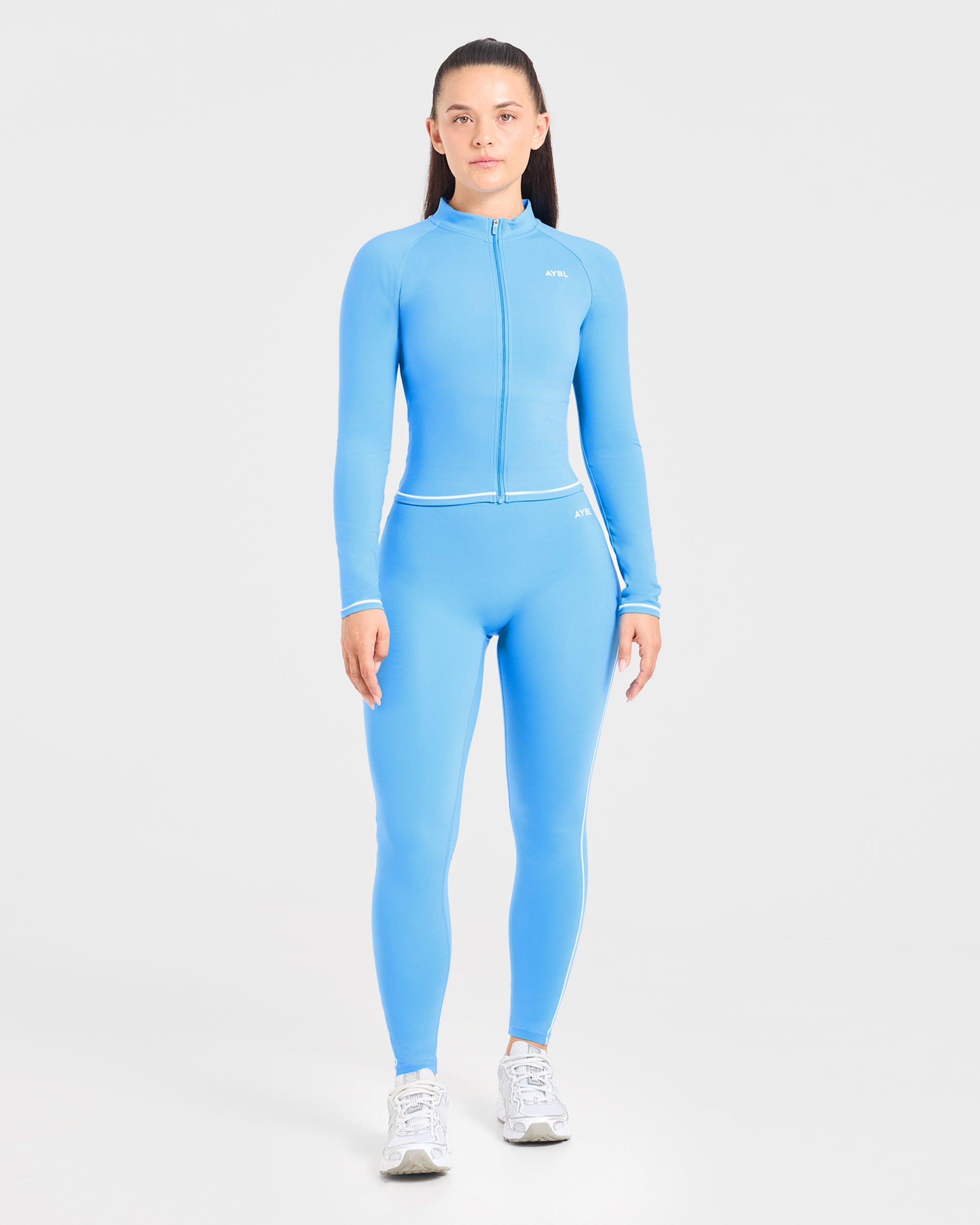 Form Zip Up Jacket - Blau