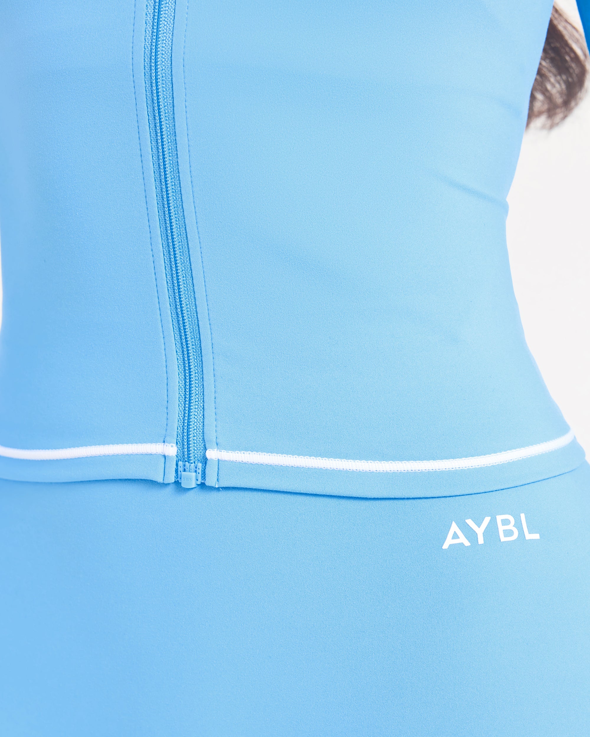 Form Zip Up Jacket - Blau