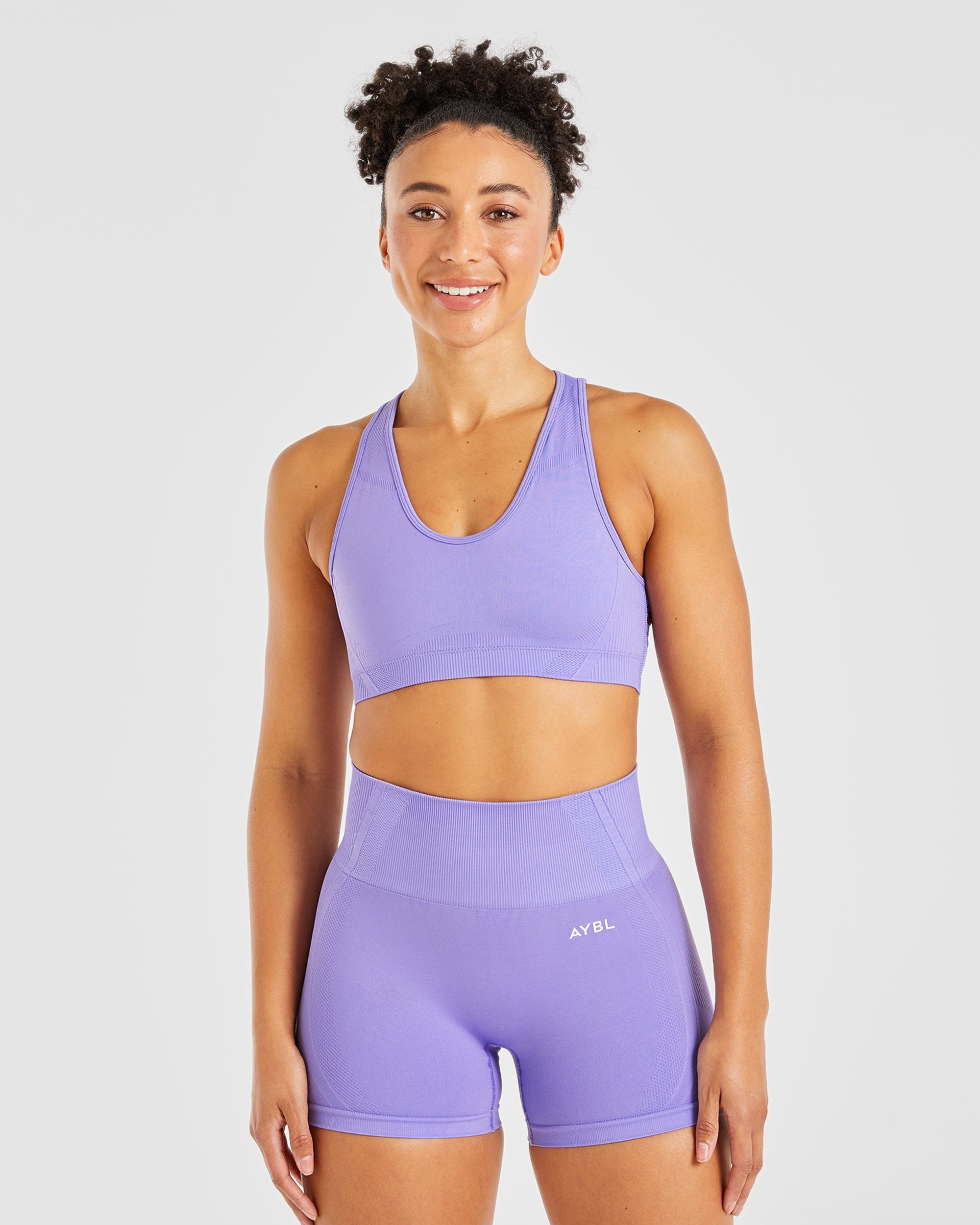 Balance V3 Seamless Sports Bra - Lavender Violett