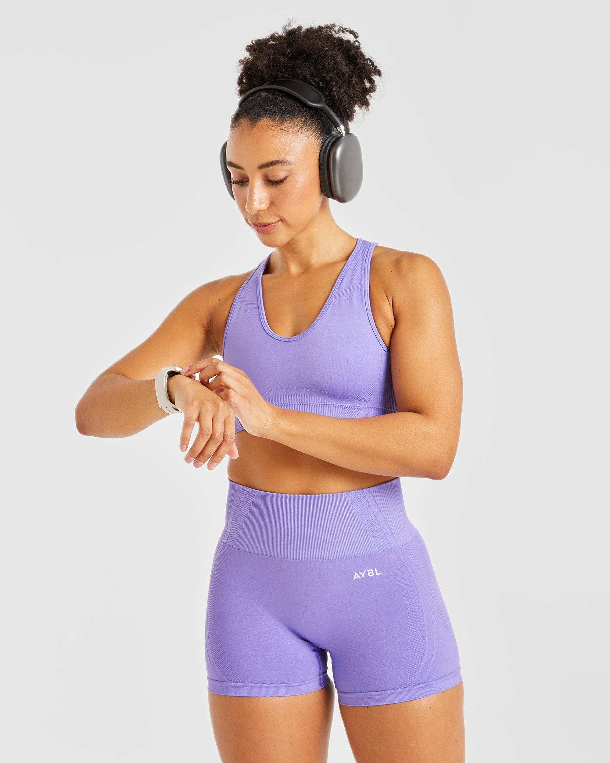 Balance V3 Seamless Shorts - Lavender Violett