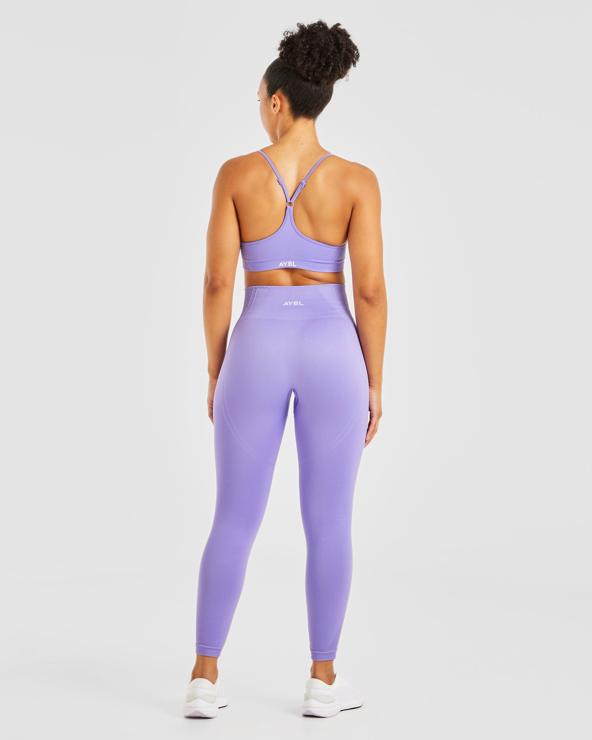 Balance V3 Seamless Strappy Sports Bra - Lavender Violett