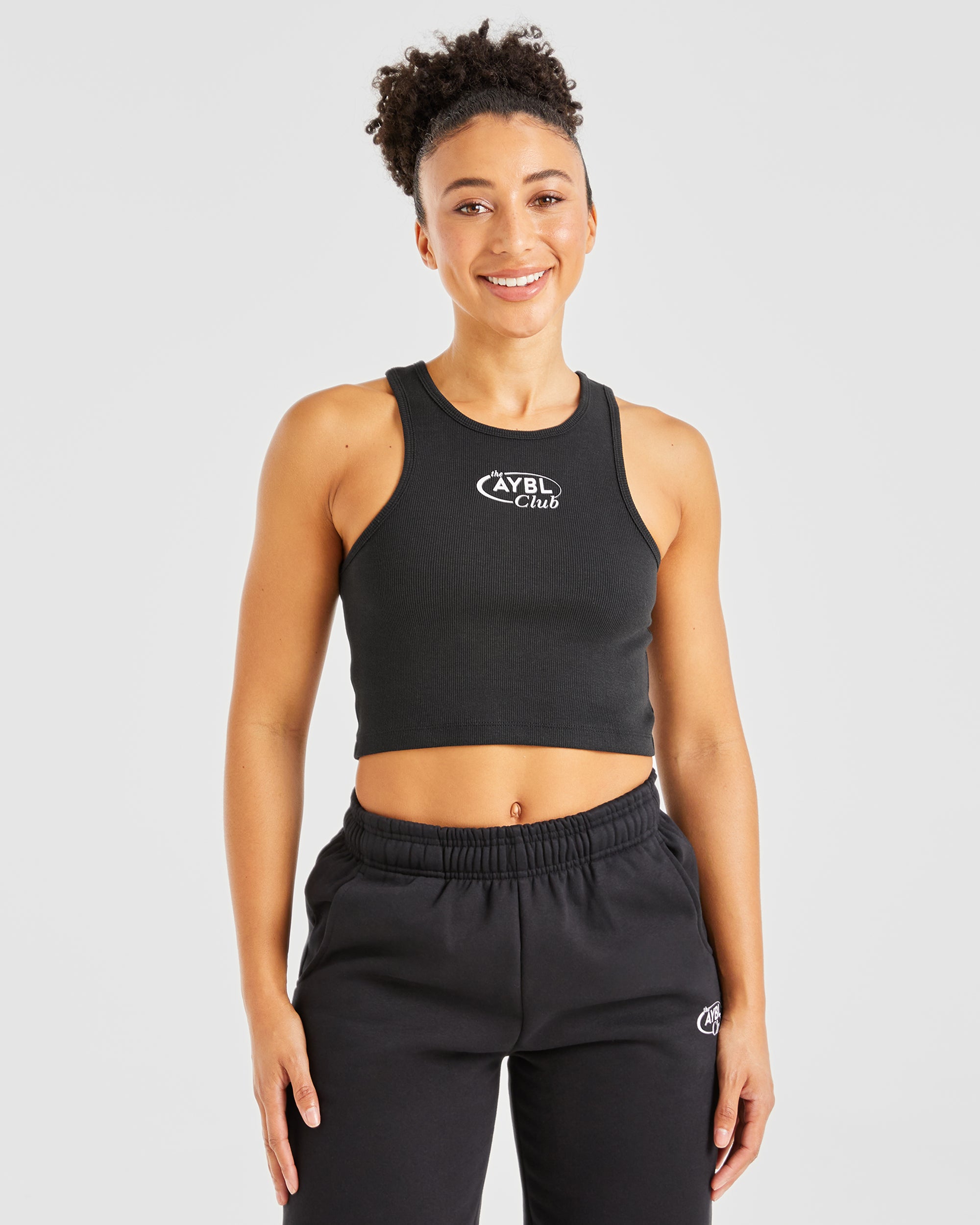 AYBL Club Vest Top - Schwarz