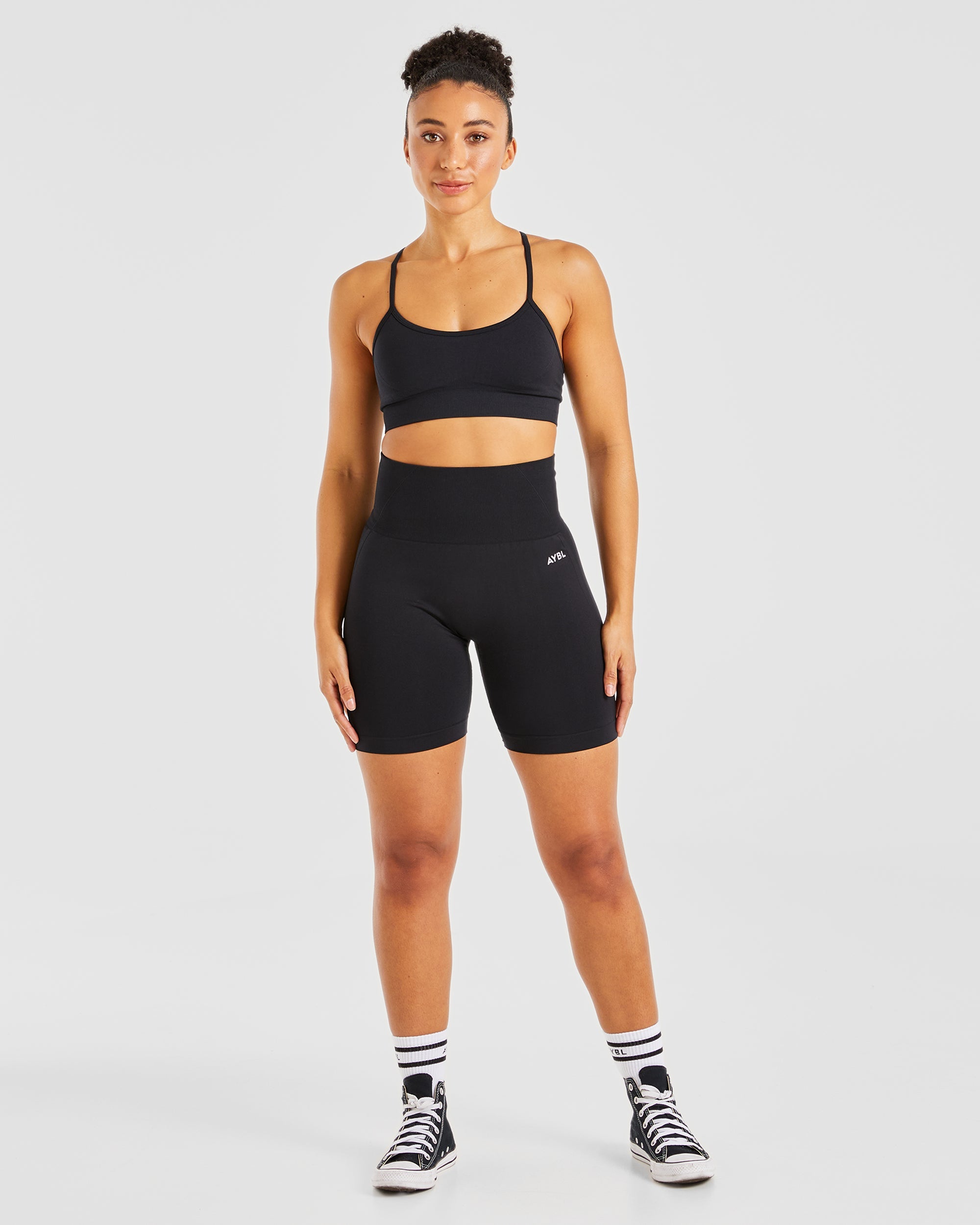 Empower Seamless Sports Bra - Schwarz