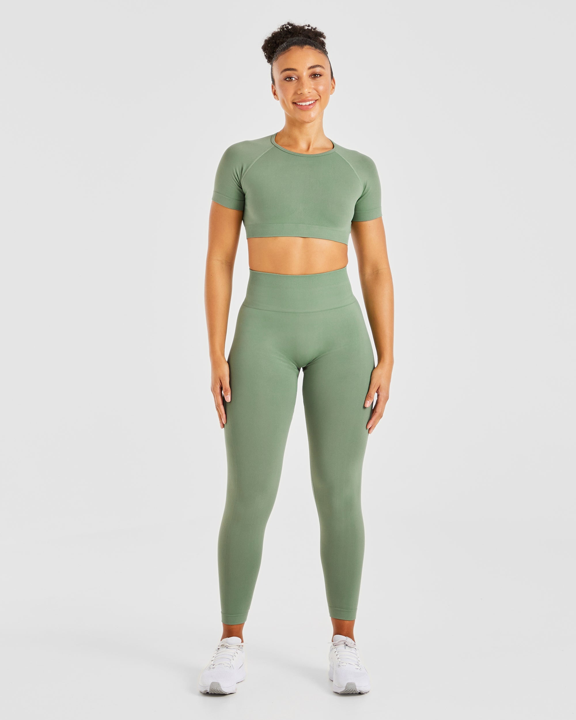 Power Seamless Leggings - Olive