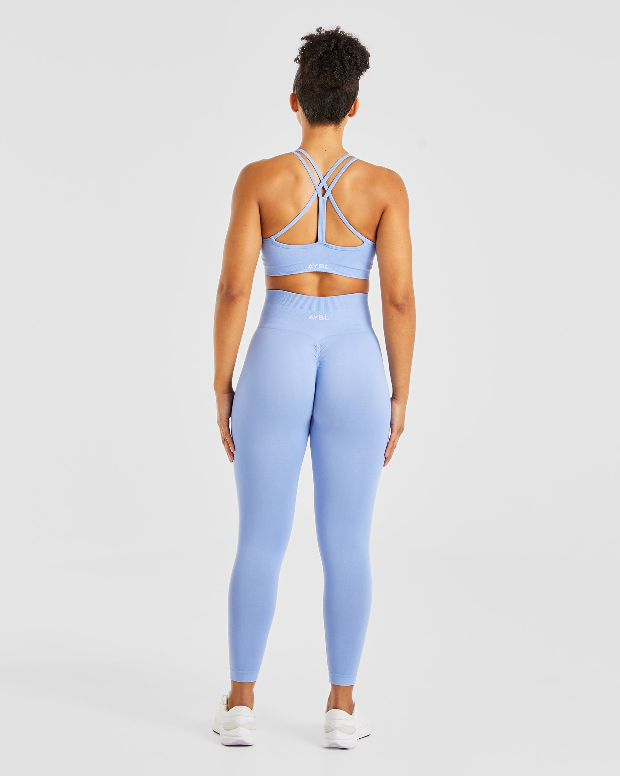 Power Seamless Leggings - Blau