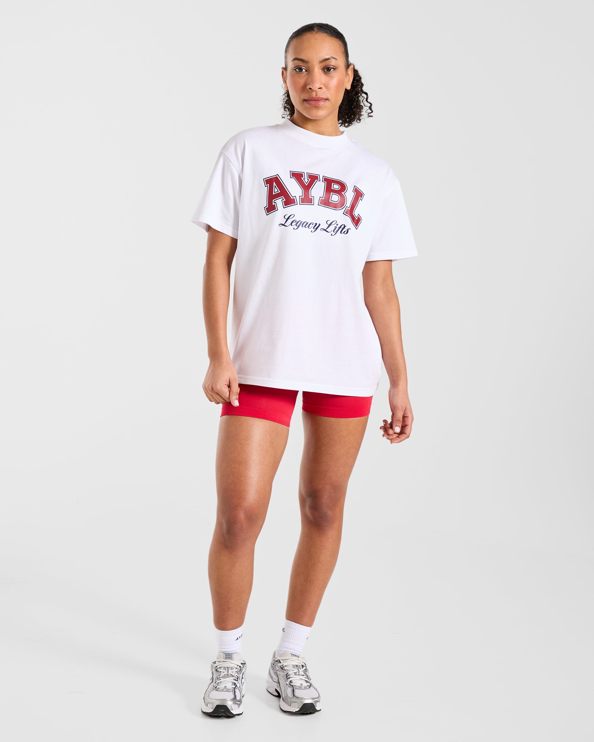 Legacy Lifts Oversized T Shirt - Weiß