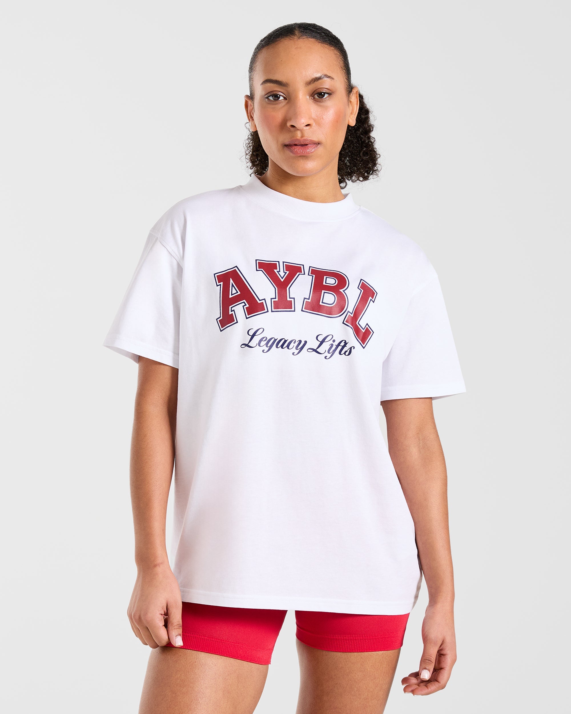 Legacy Lifts Oversized T Shirt - Weiß
