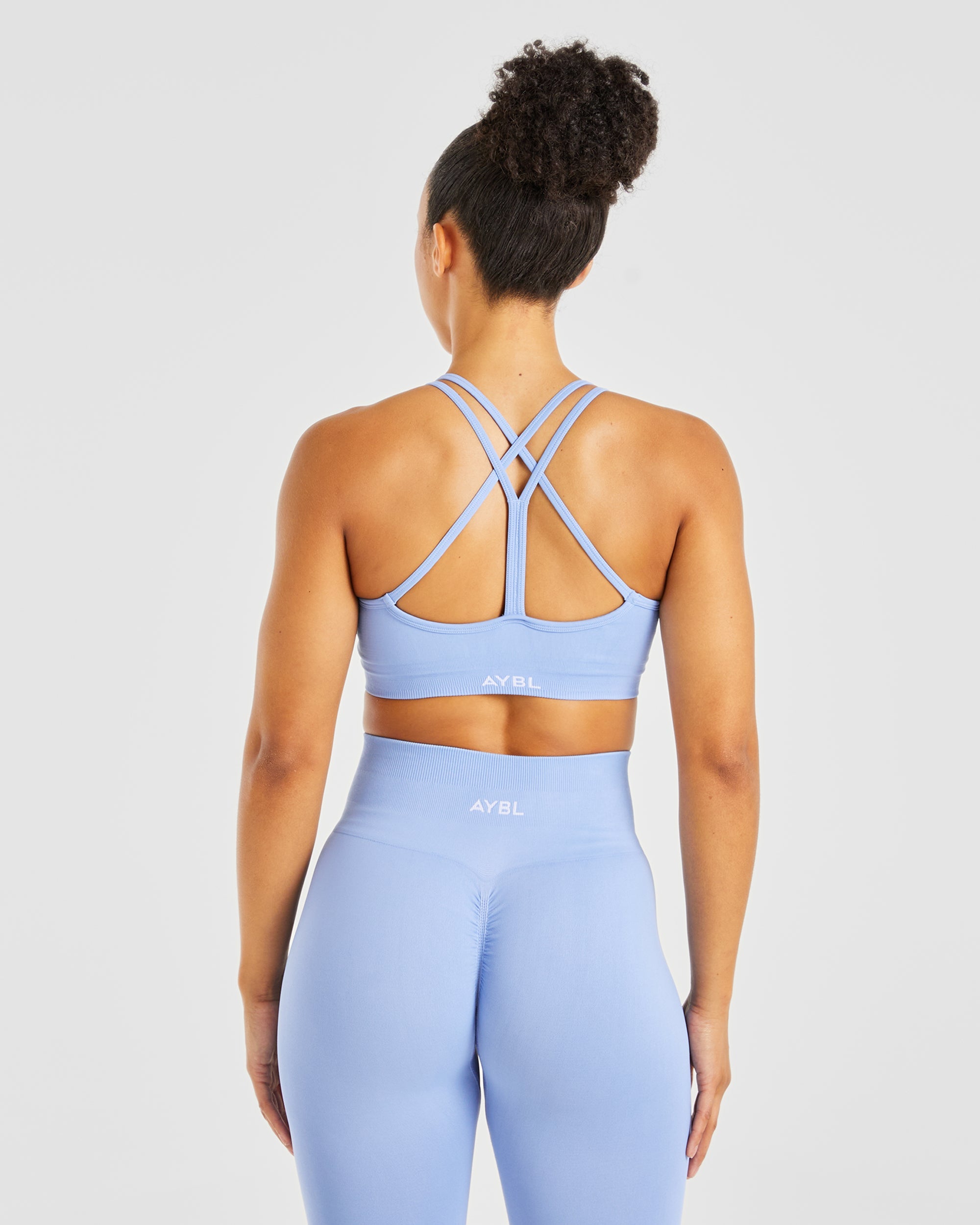 Power Seamless Sports Bra - Blau