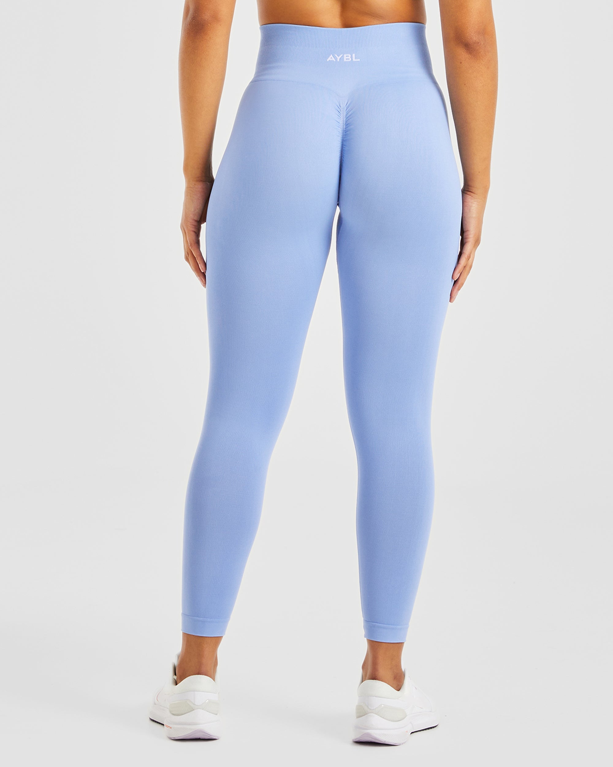 Power Seamless Leggings - Blau