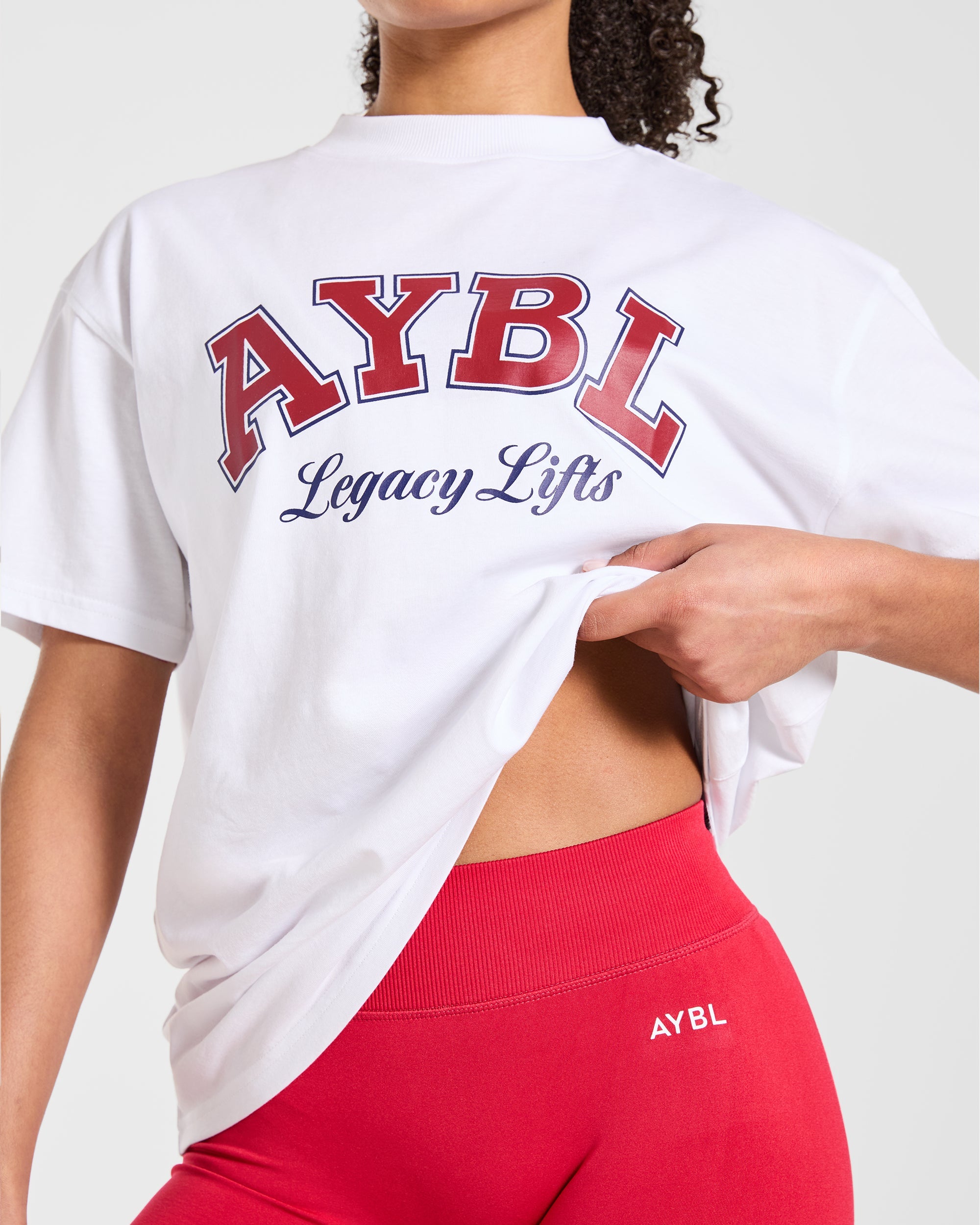 Legacy Lifts Oversized T Shirt - Weiß