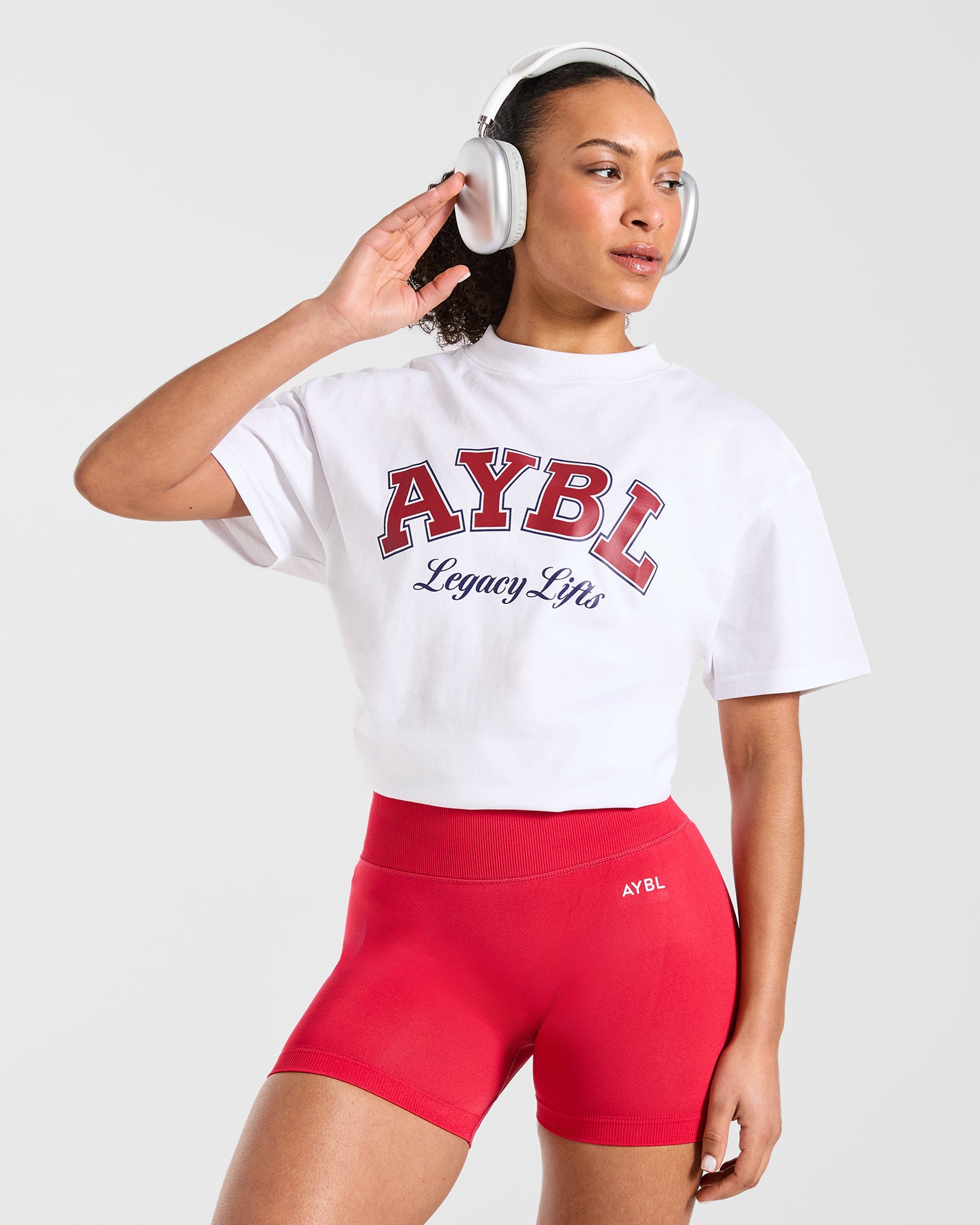 Legacy Lifts Oversized T Shirt - Weiß