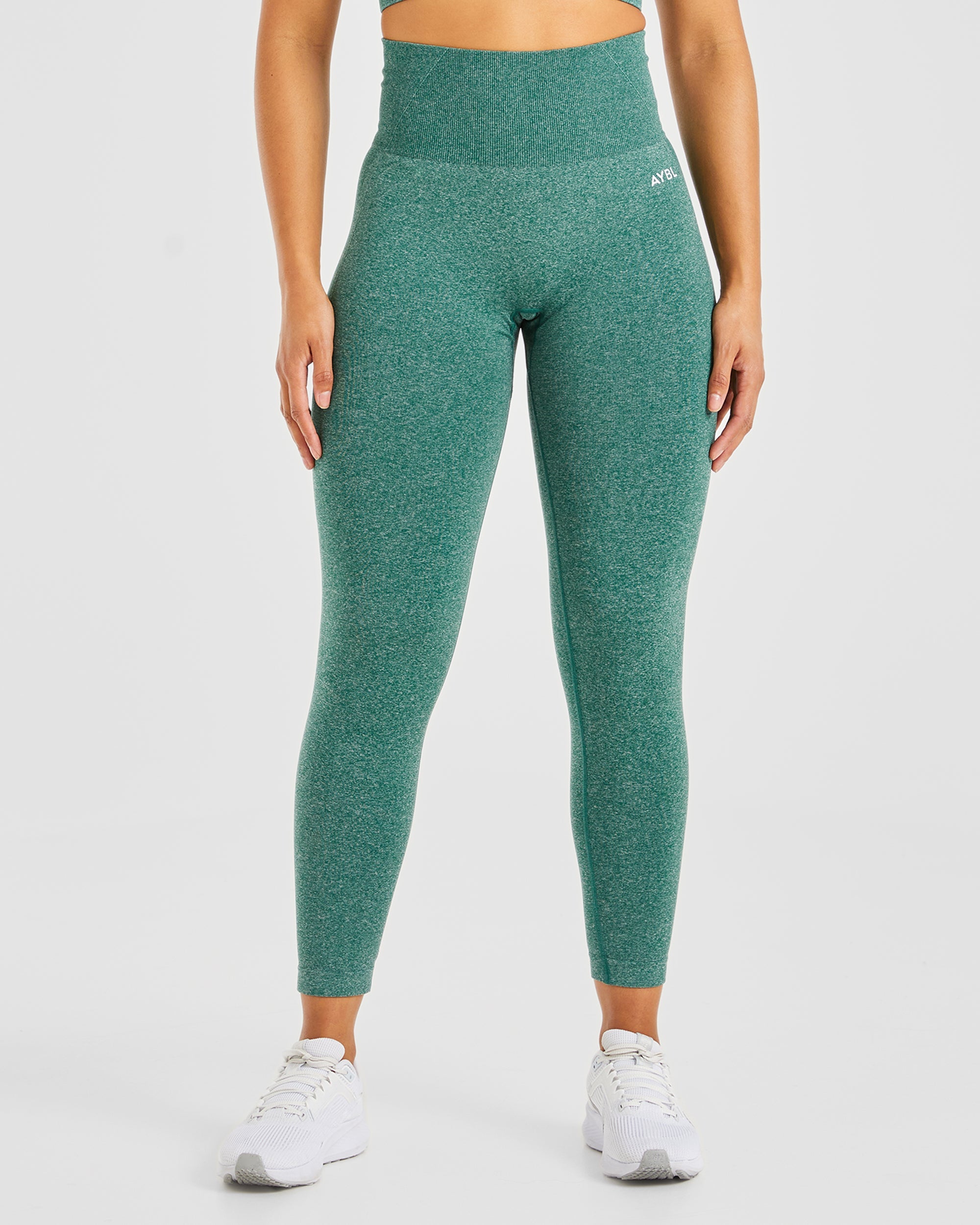 Empower Seamless Leggings - Forest Grün Marl