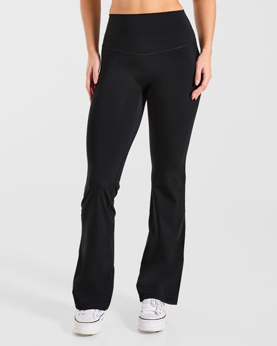 Sculpt Flared Leggings - Schwarz