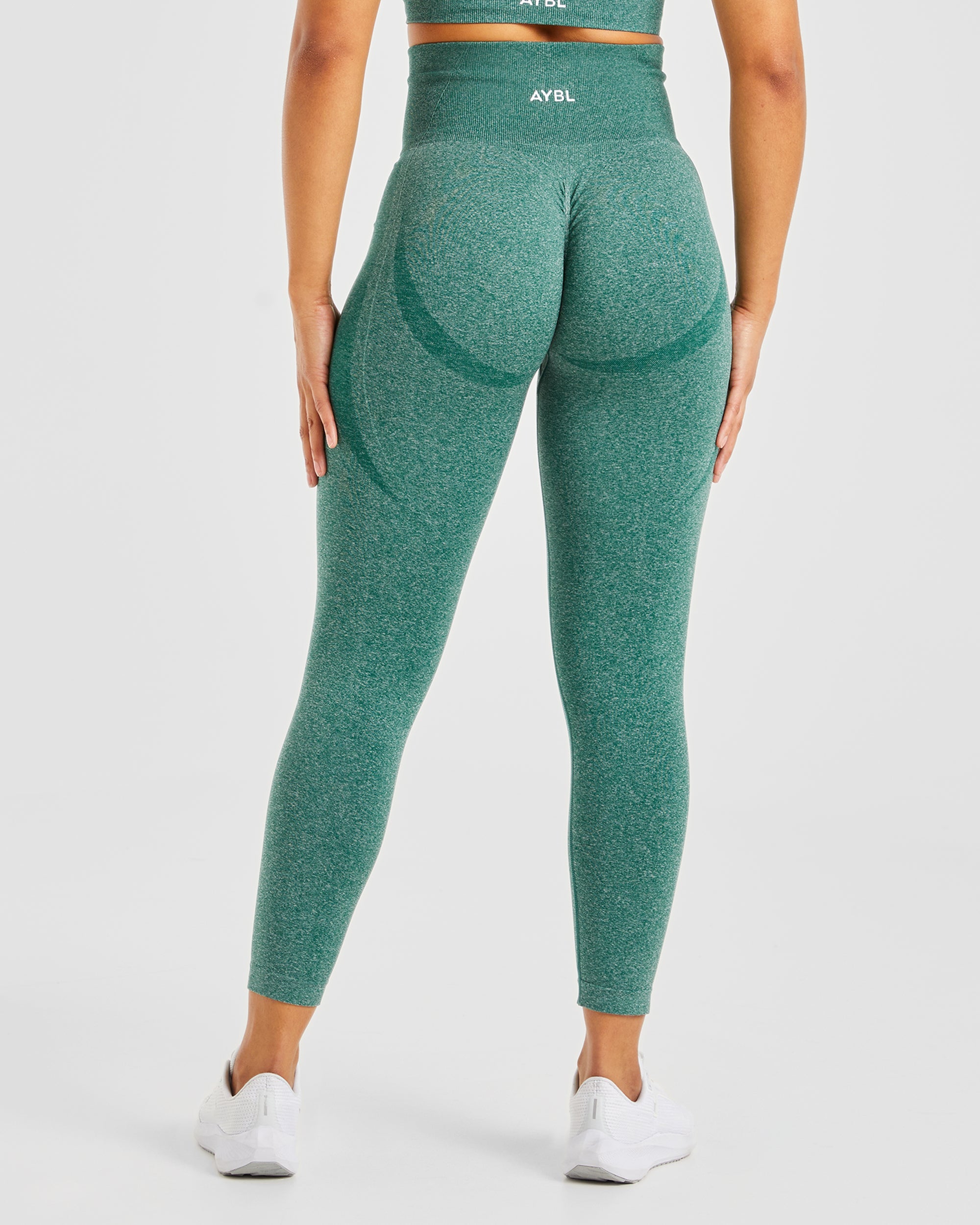 Empower Seamless Leggings - Forest Grün Marl