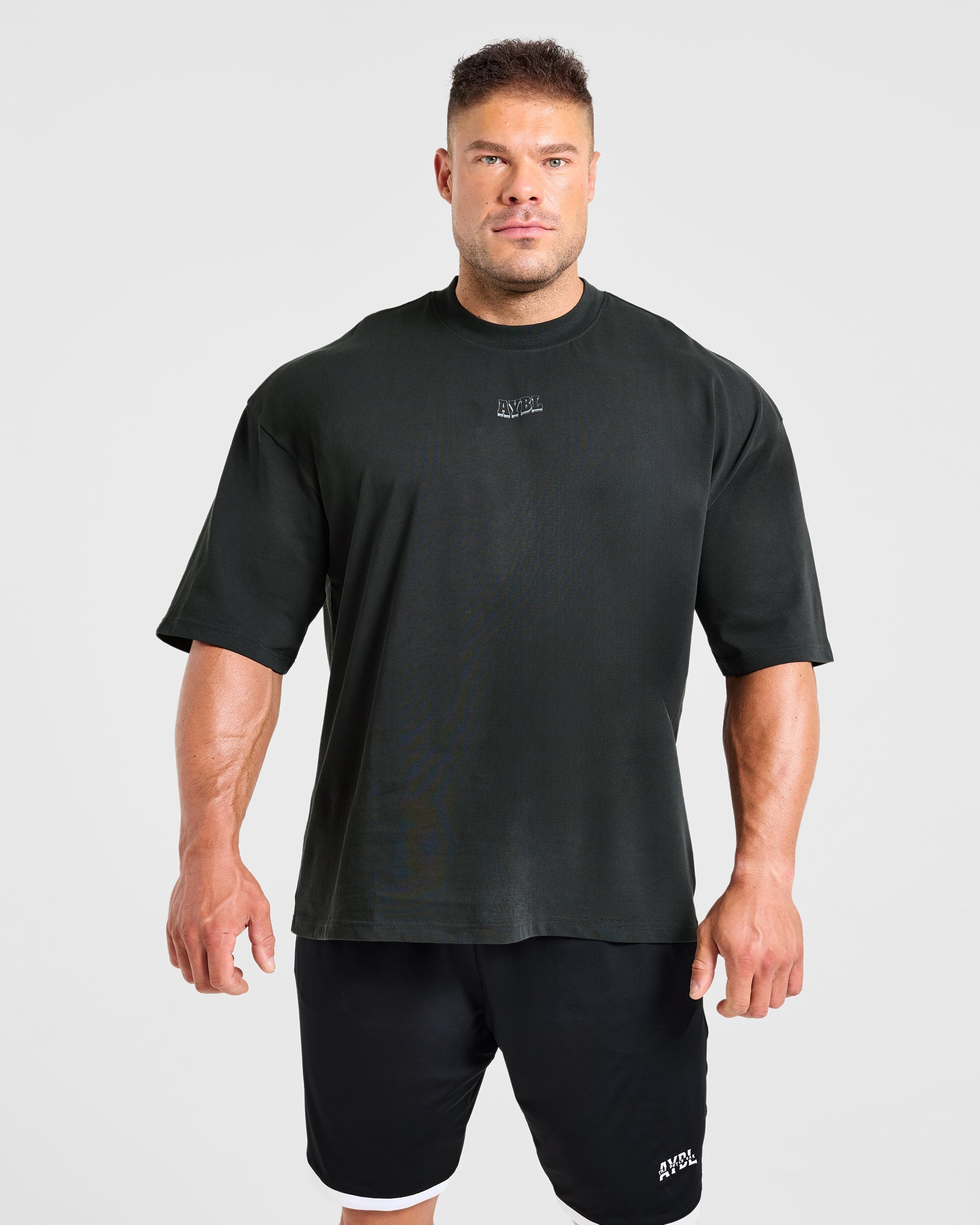 Wesley Vissers x AYBL Iron Works Oversized T Shirt - Grau