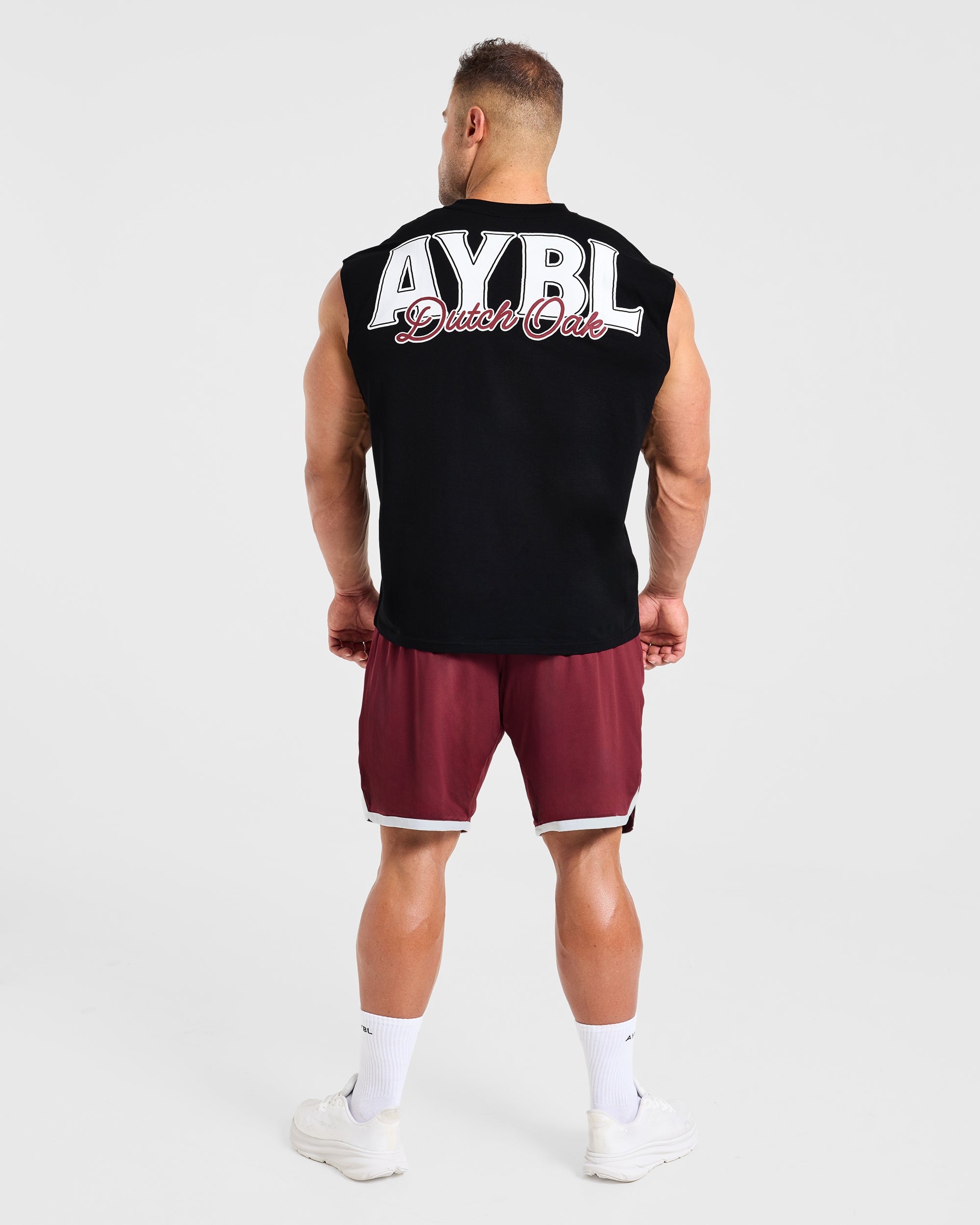 Wesley Vissers x AYBL Dutch Oak Oversized Tank - Schwarz