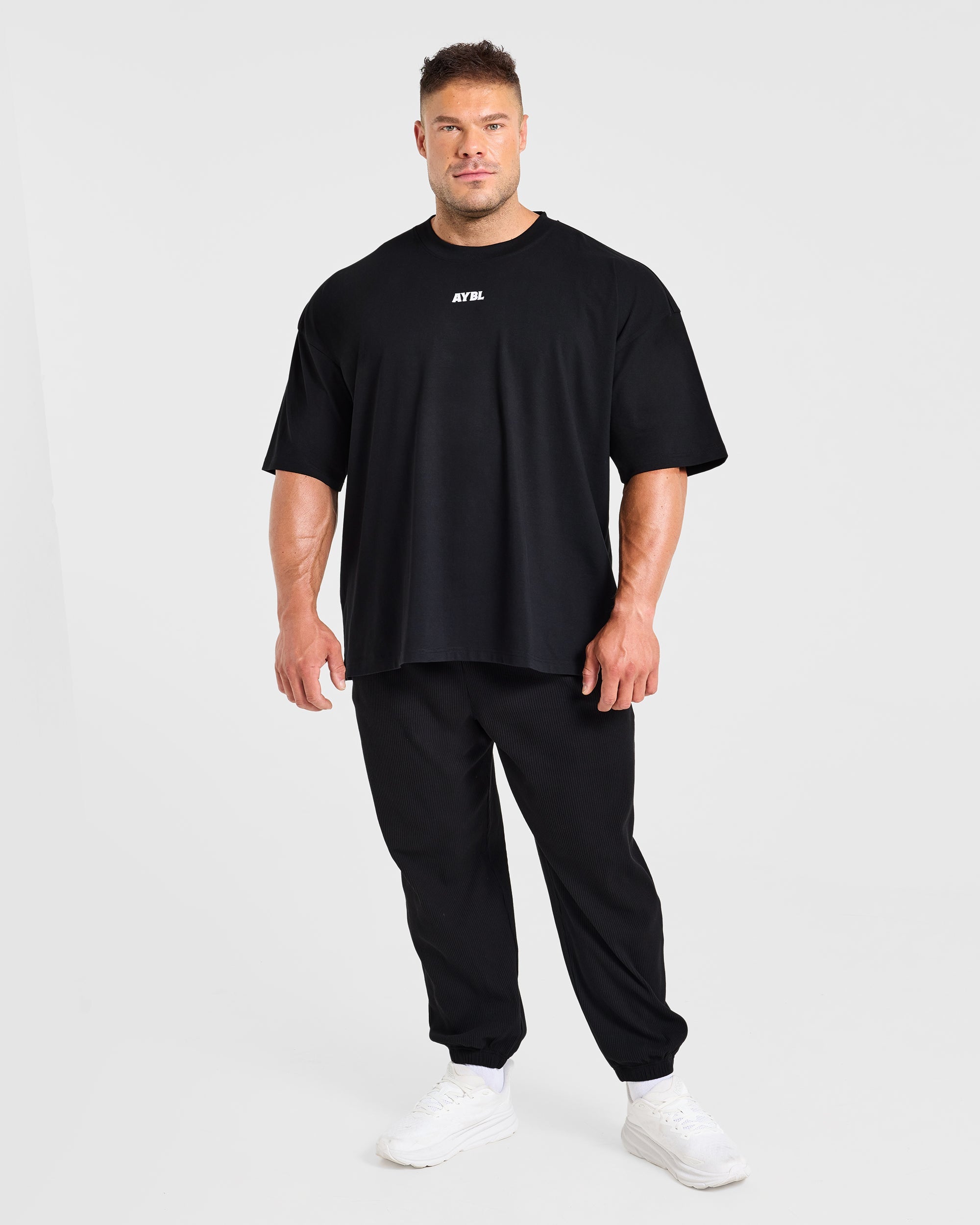 Wesley Vissers x AYBL Dutch Oak Oversized T Shirt - Schwarz
