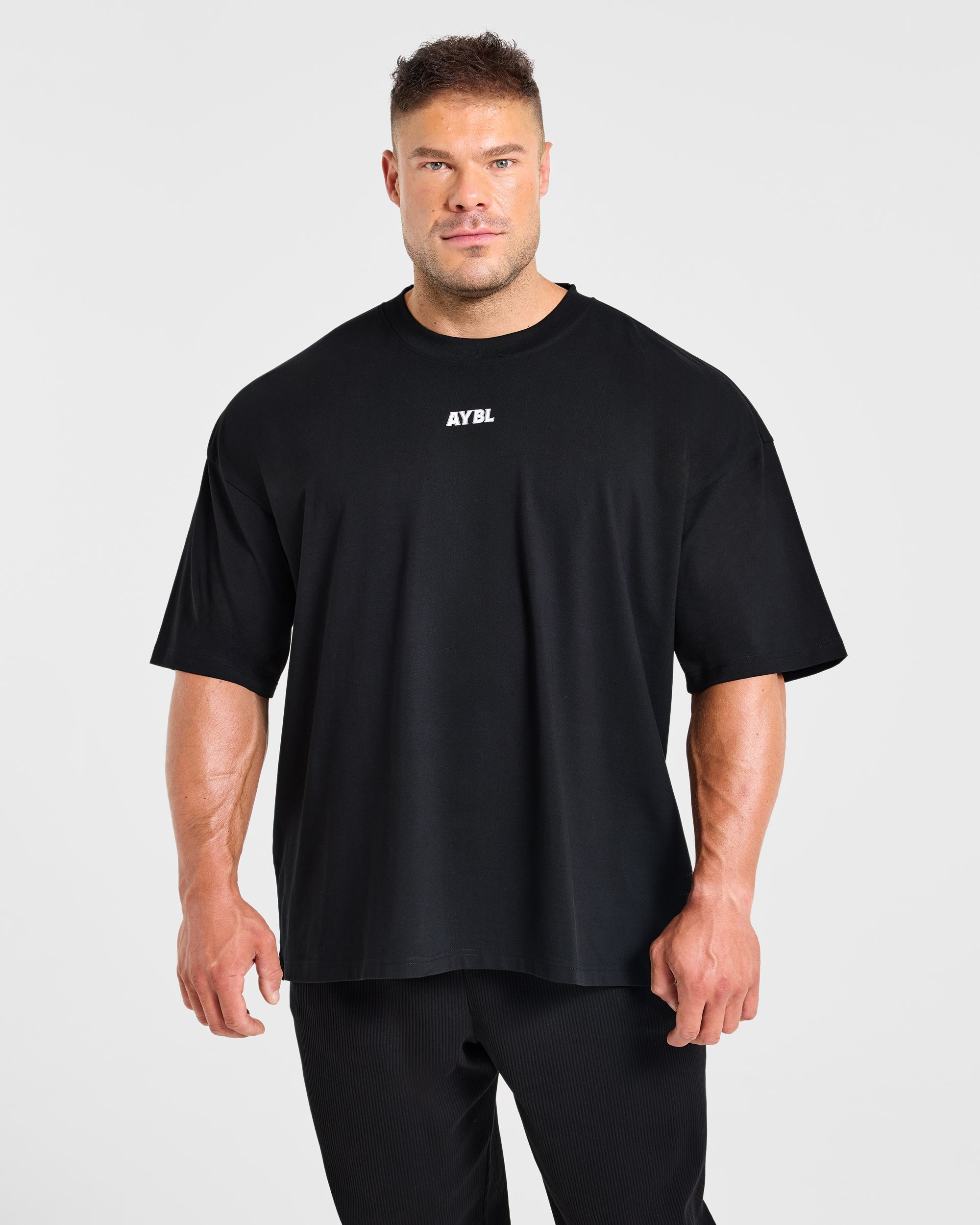 Wesley Vissers x AYBL Dutch Oak Oversized T Shirt - Schwarz