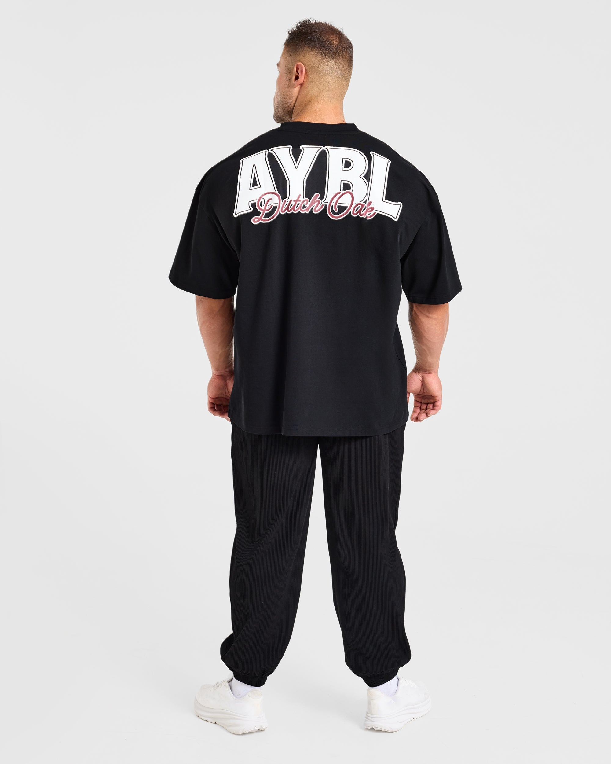 Wesley Vissers x AYBL Dutch Oak Oversized T Shirt - Schwarz