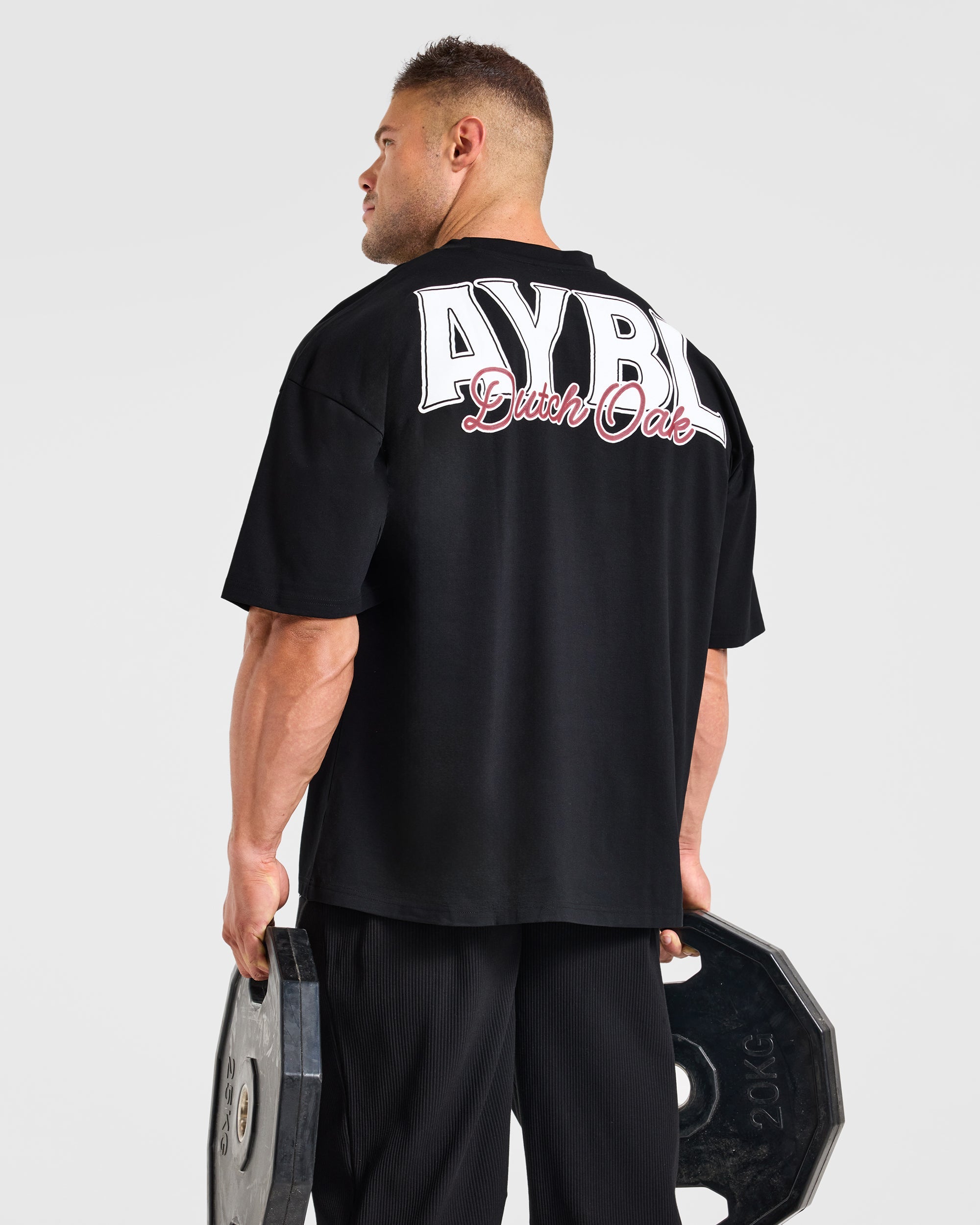 Wesley Vissers x AYBL Dutch Oak Oversized T Shirt - Schwarz