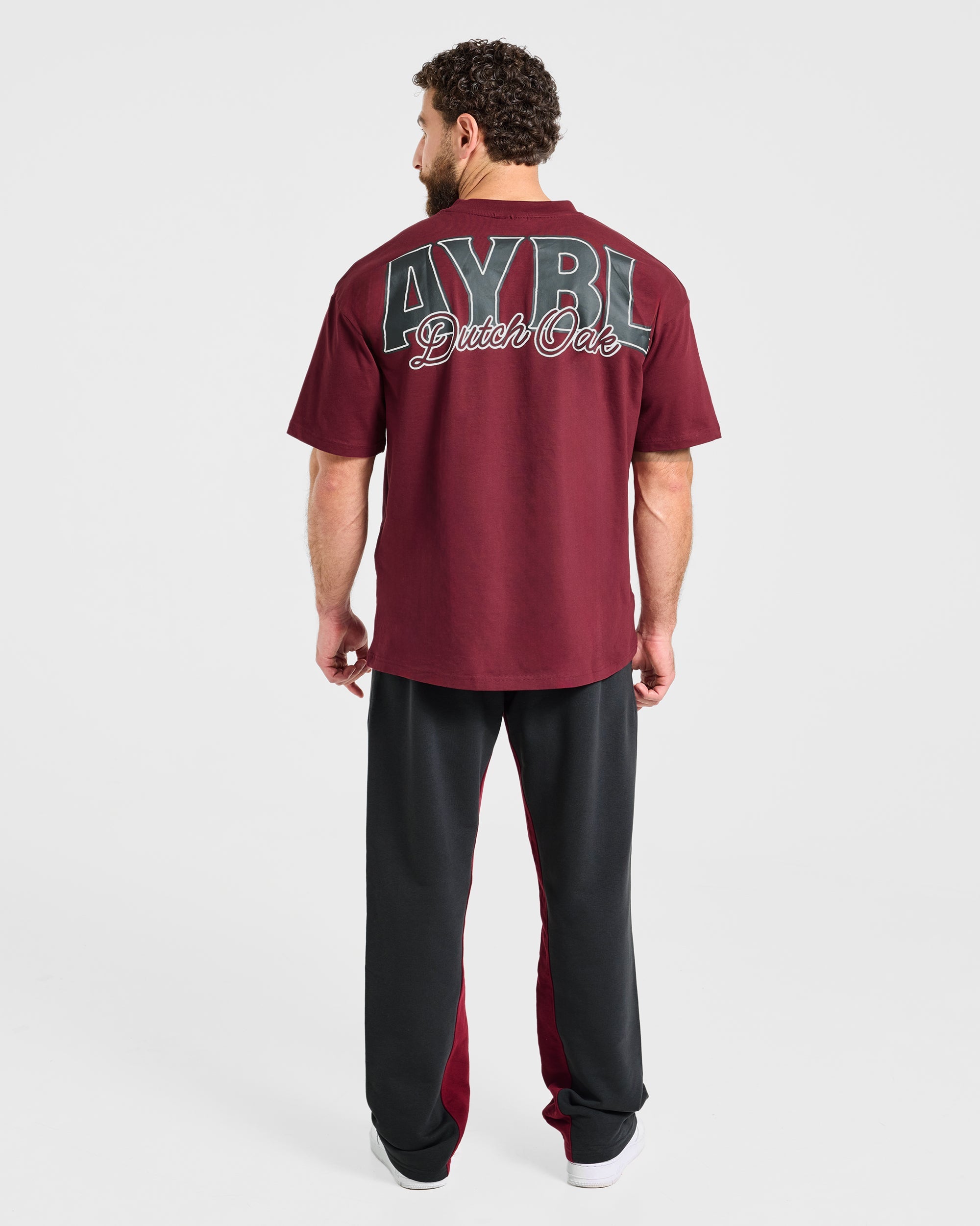 Wesley Vissers x AYBL Dutch Oak Oversized T Shirt - Port Rot