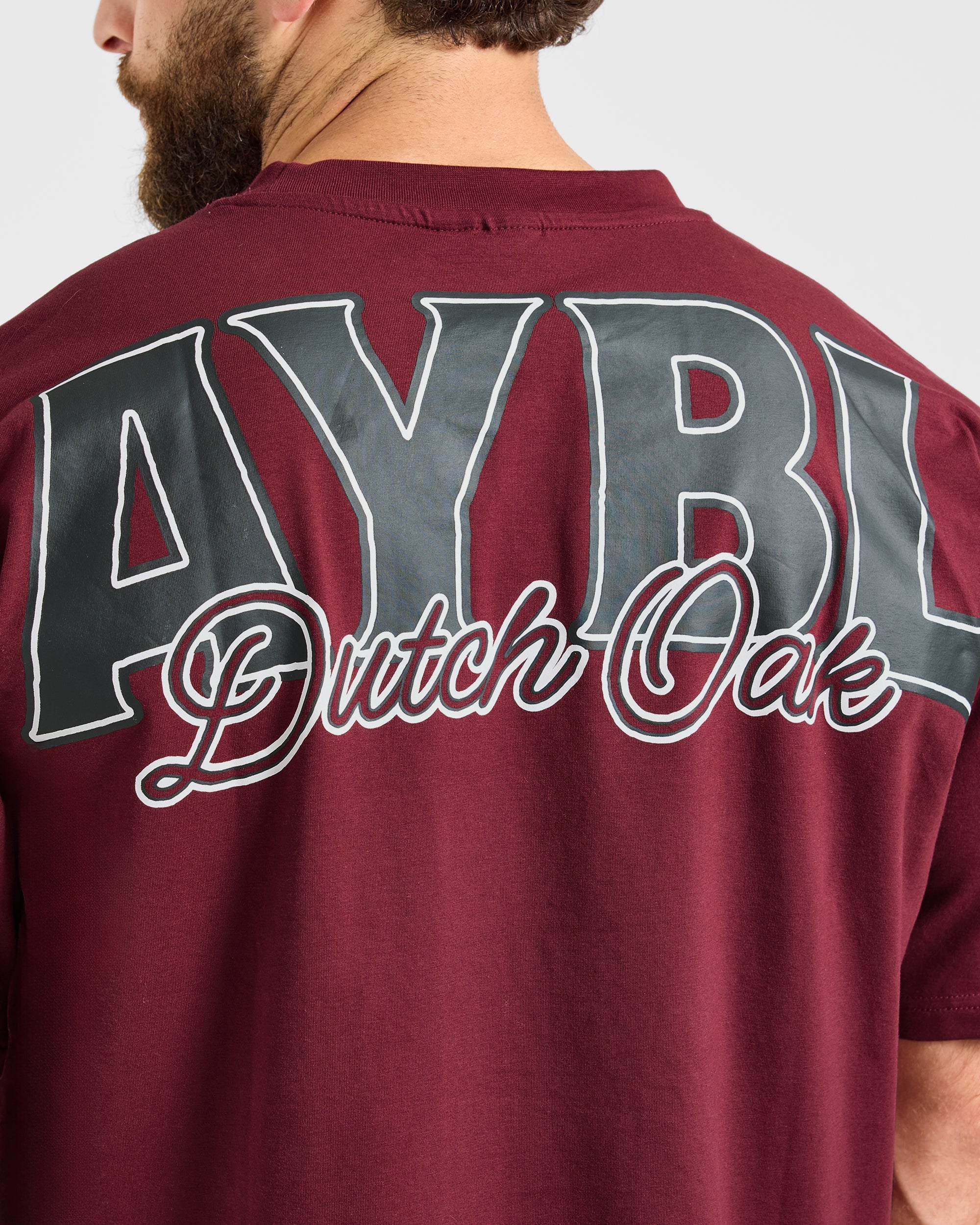 Wesley Vissers x AYBL Dutch Oak Oversized T Shirt - Port Rot