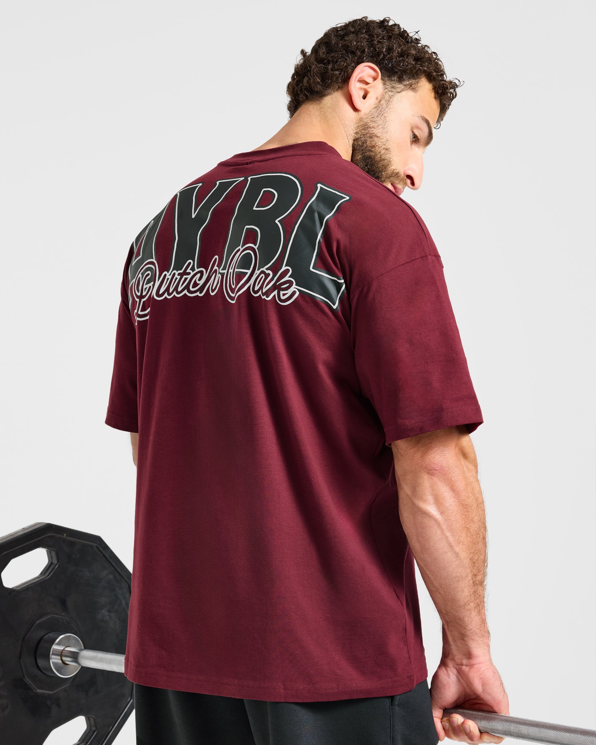 Wesley Vissers x AYBL Dutch Oak Oversized T Shirt - Port Rot