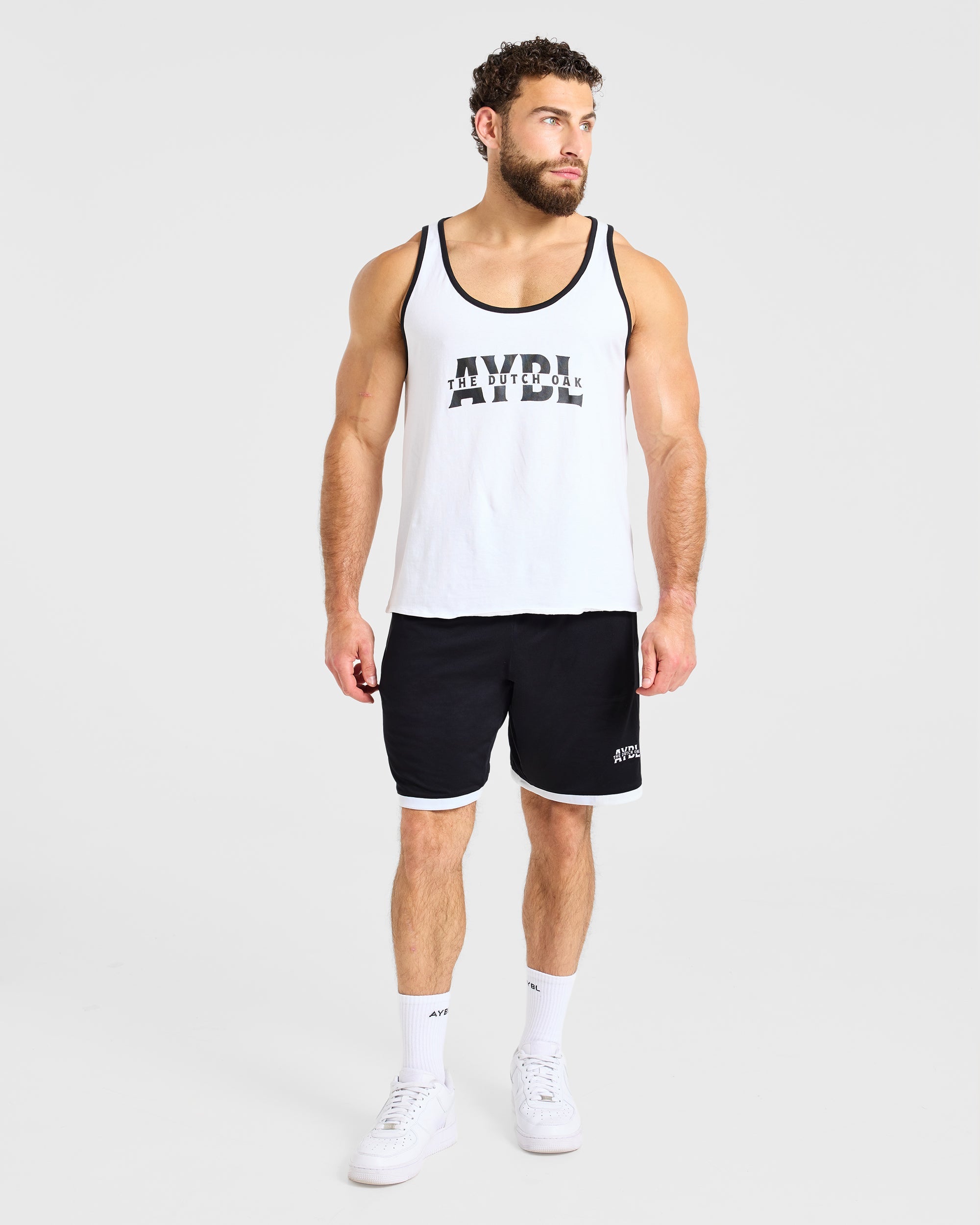 Wesley Vissers x Contrast Tank - Weiß