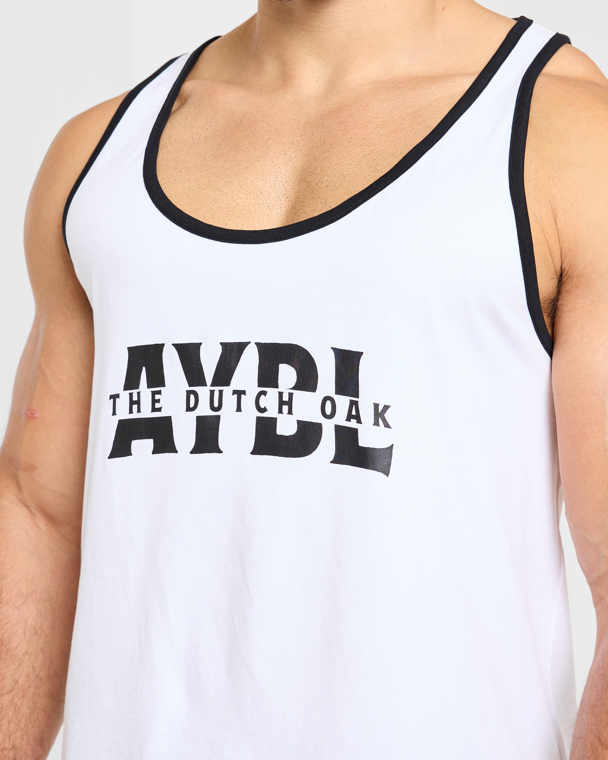 Wesley Vissers x Contrast Tank - Weiß