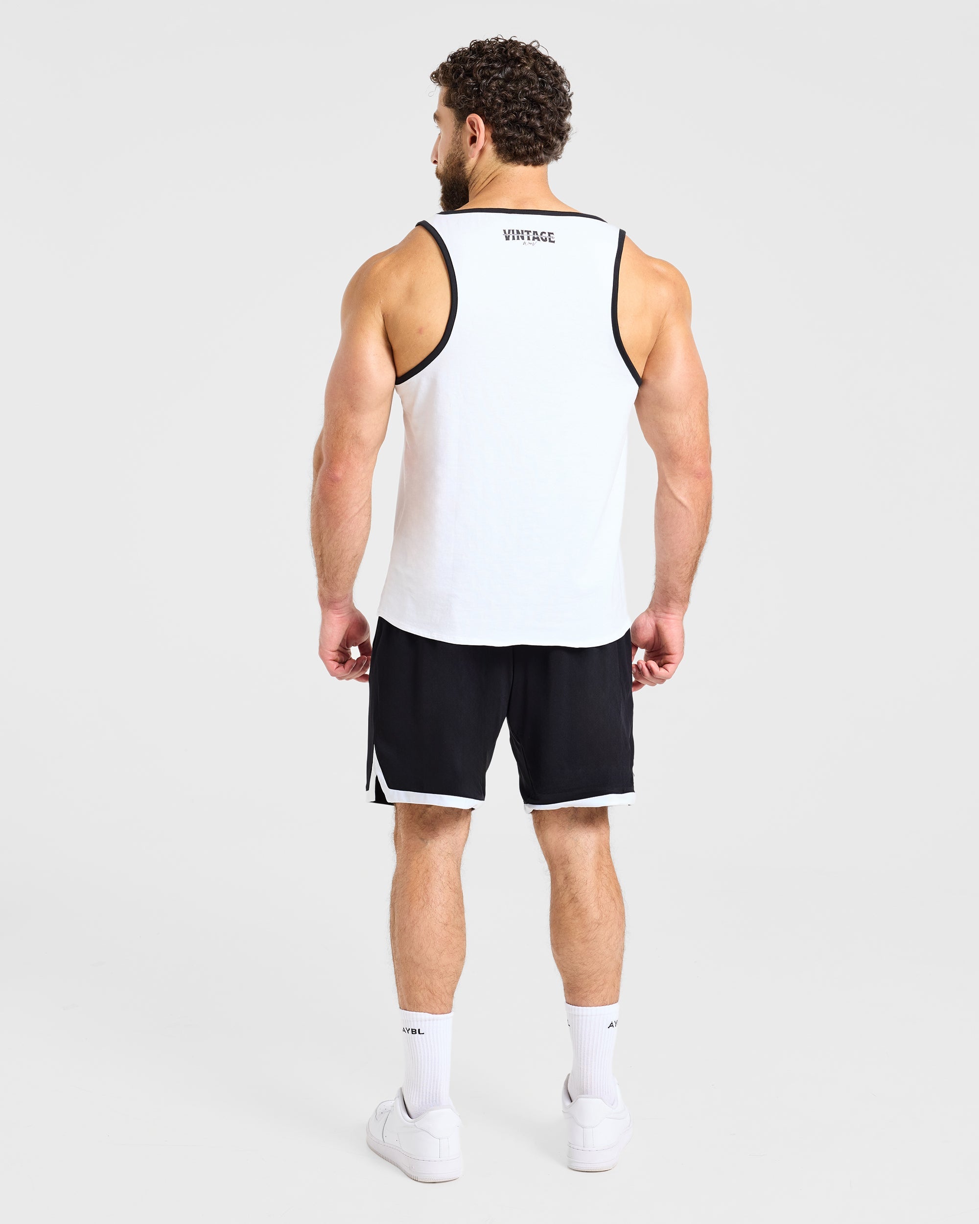 Wesley Vissers x Contrast Tank - Weiß