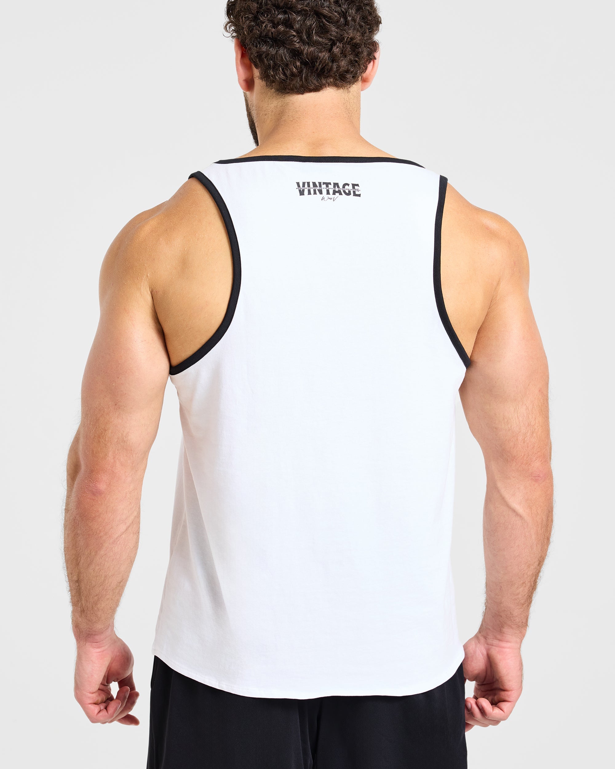 Wesley Vissers x Contrast Tank - Weiß