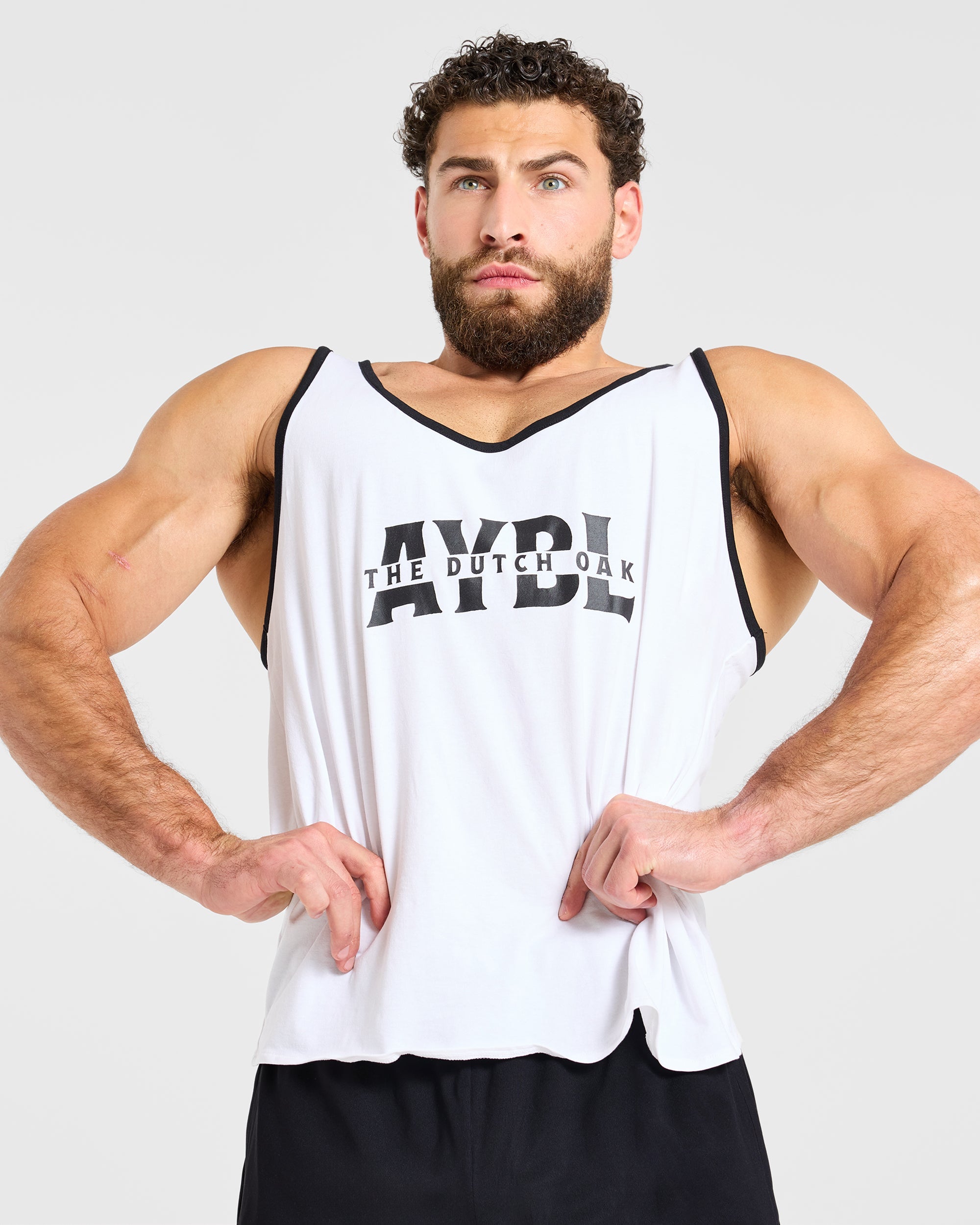 Wesley Vissers x Contrast Tank - Weiß