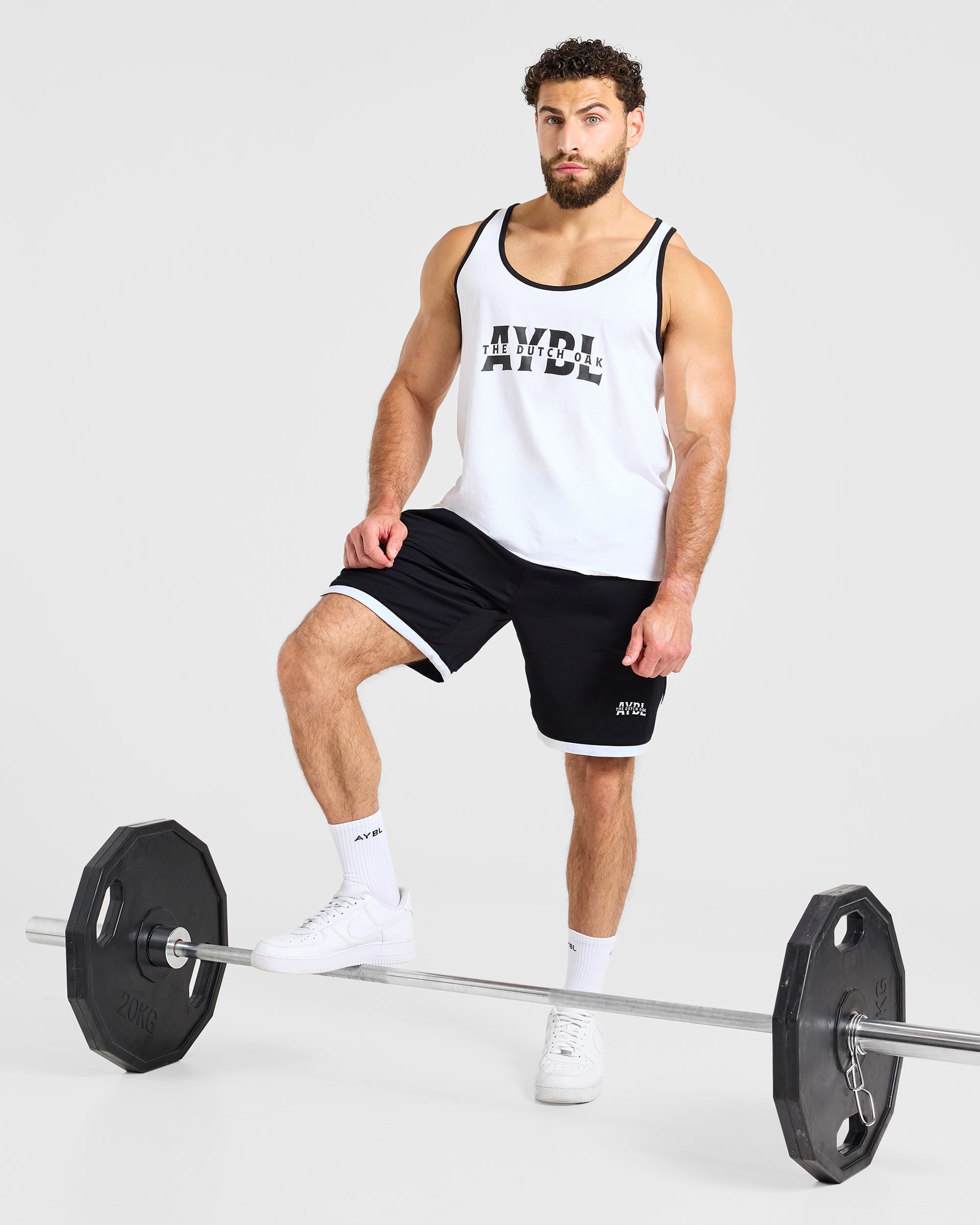 Wesley Vissers x Contrast Tank - Weiß