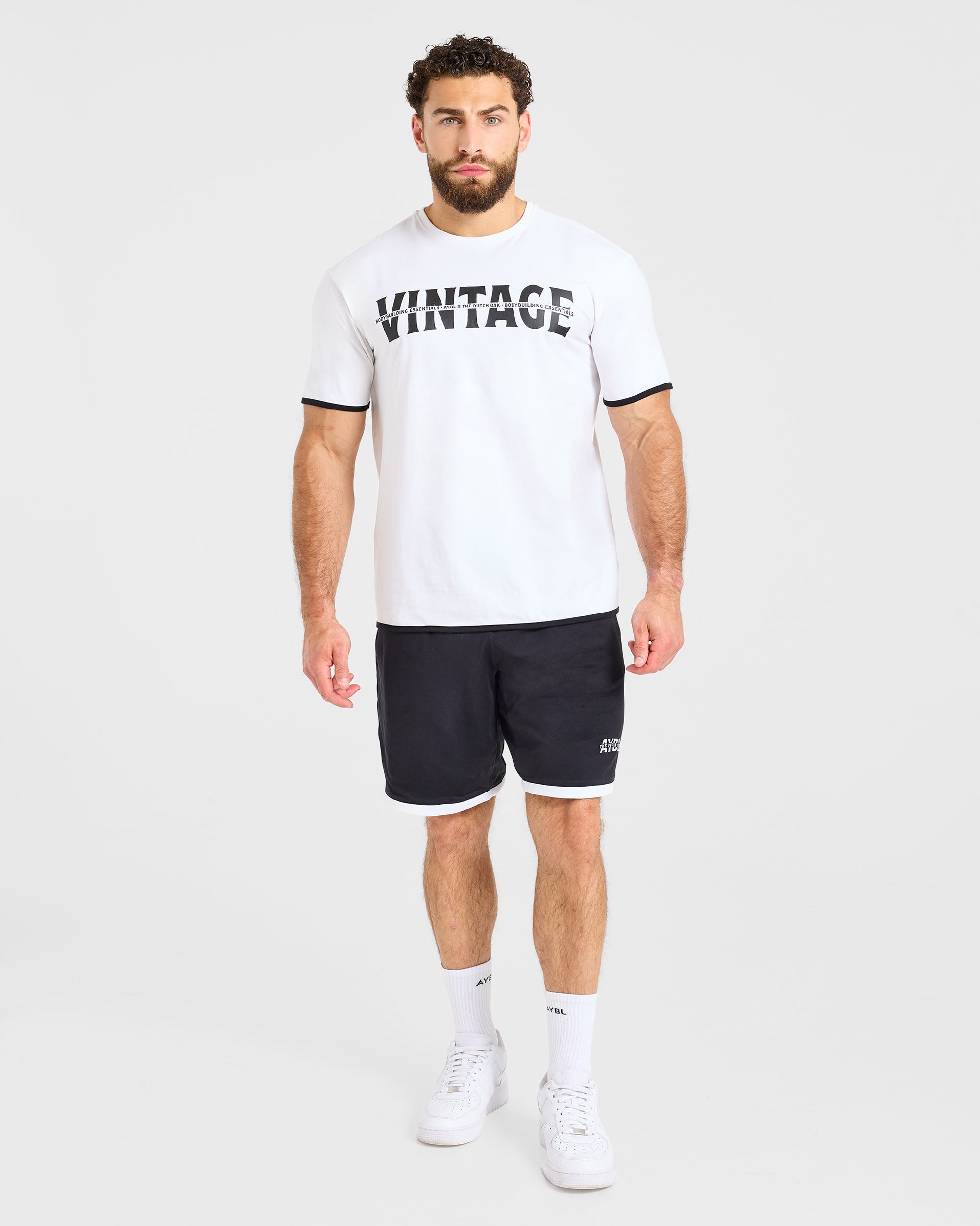 Wesley Vissers x Contrast T Shirt - Weiß