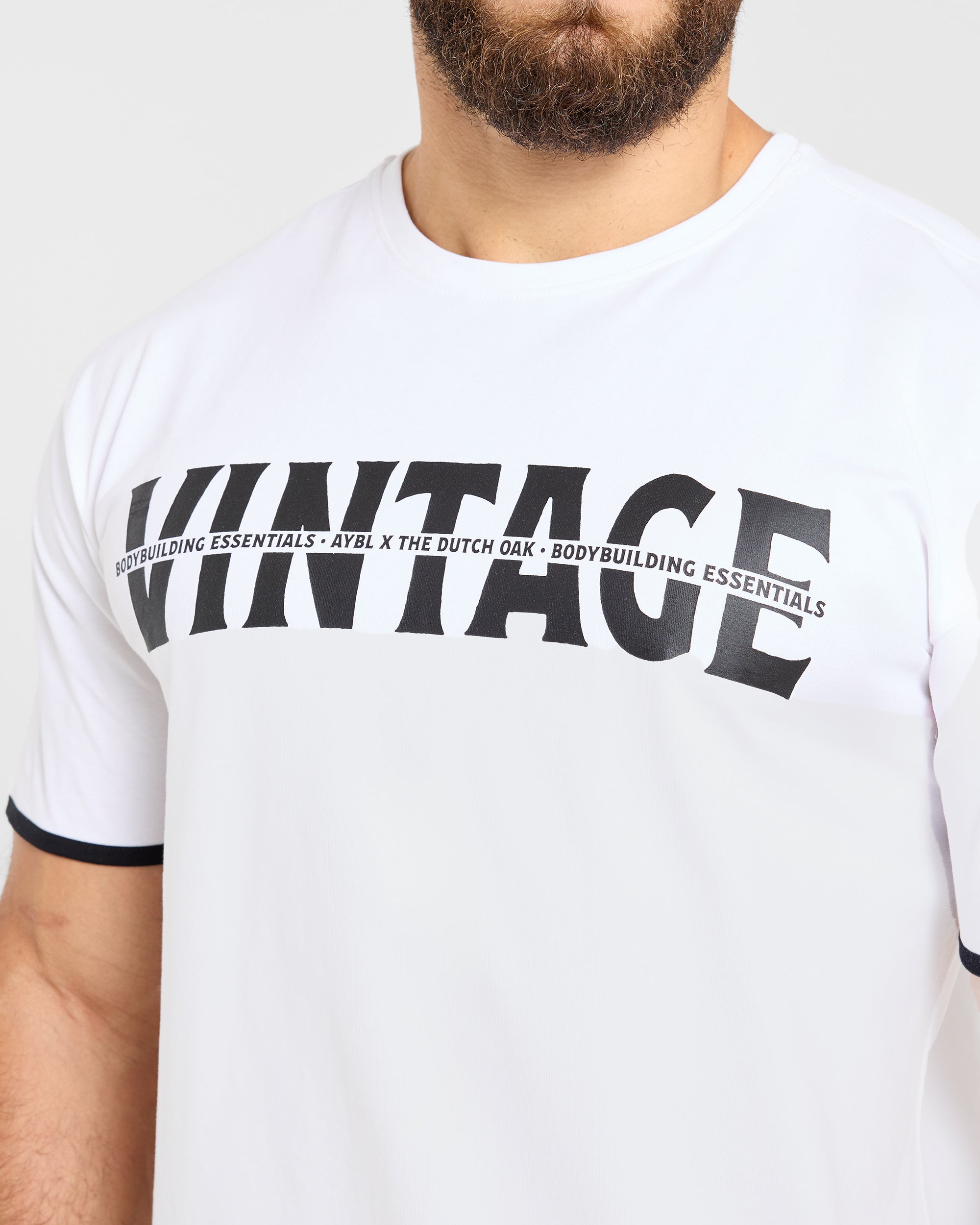 Wesley Vissers x Contrast T Shirt - Weiß