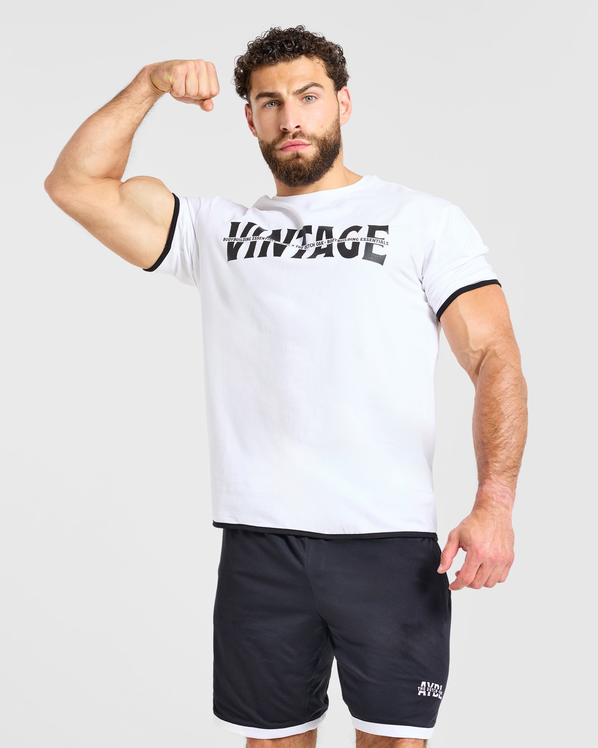 Wesley Vissers x Contrast T Shirt - Weiß