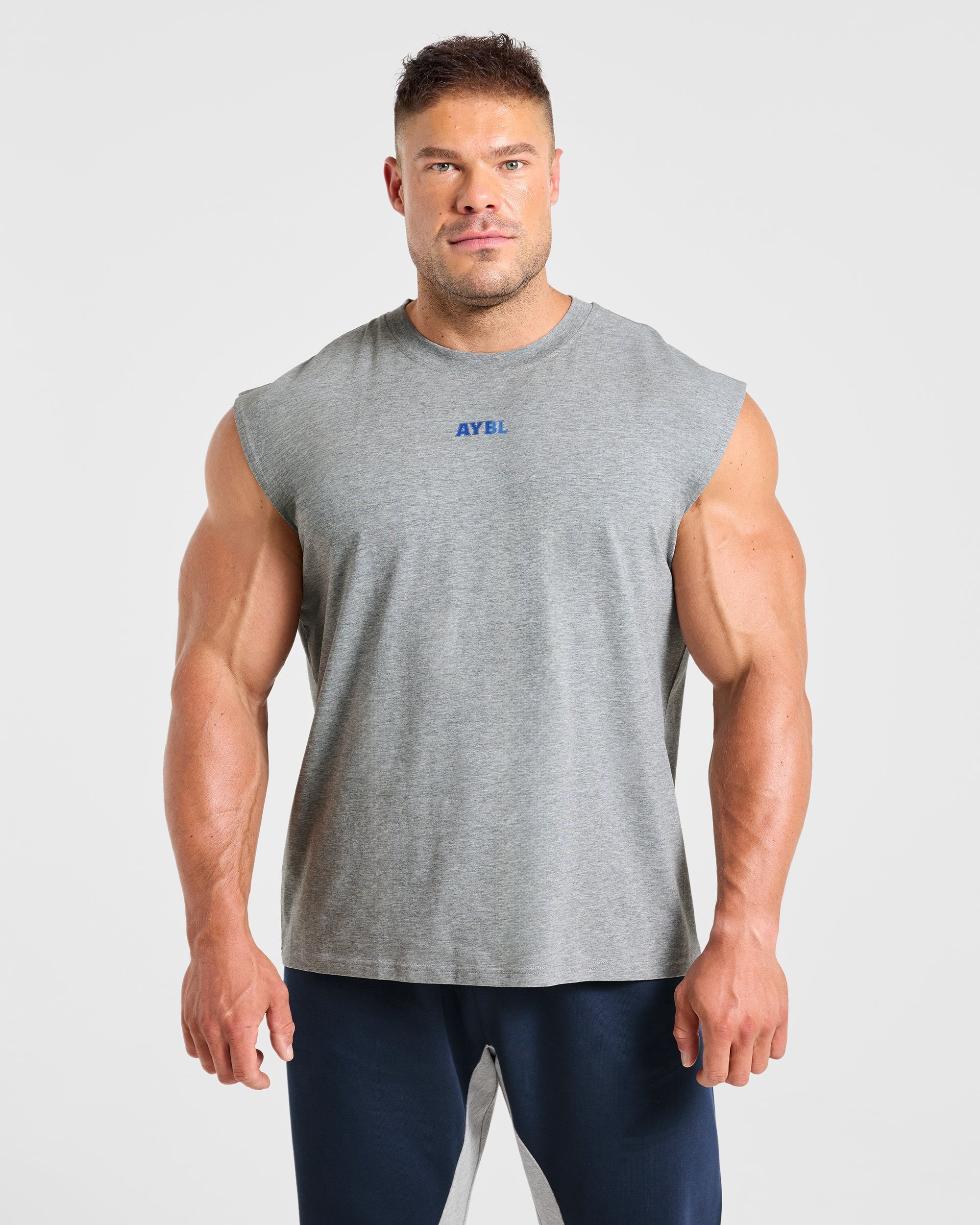 Wesley Vissers x AYBL Dutch Oak Oversized Tank - Mid Marl Grau