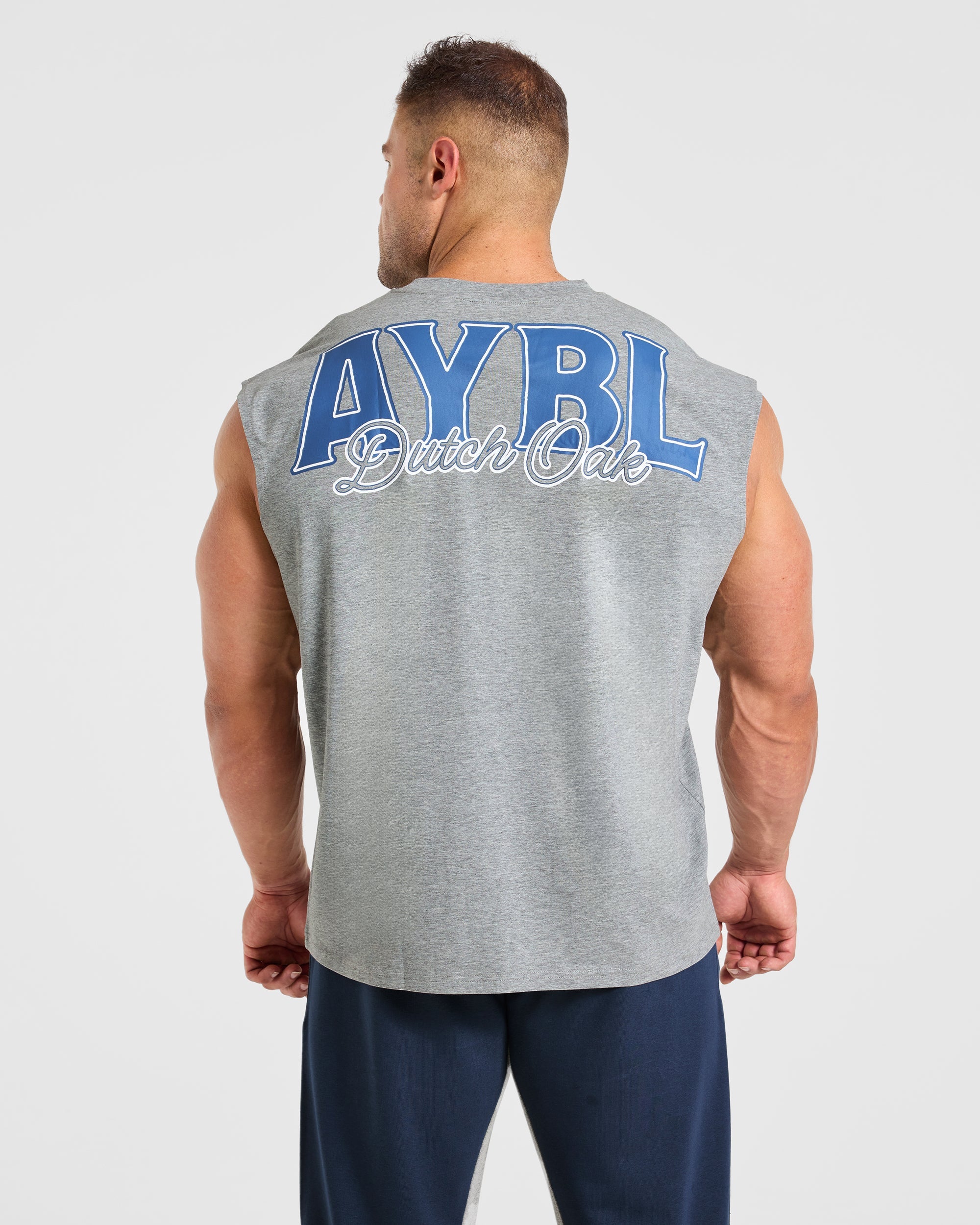 Wesley Vissers x AYBL Dutch Oak Oversized Tank - Mid Marl Grau