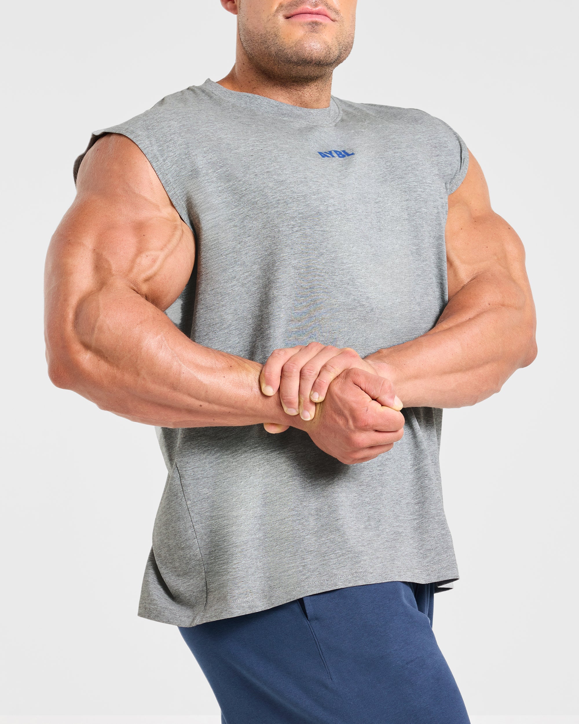 Wesley Vissers x AYBL Dutch Oak Oversized Tank - Mid Marl Grau