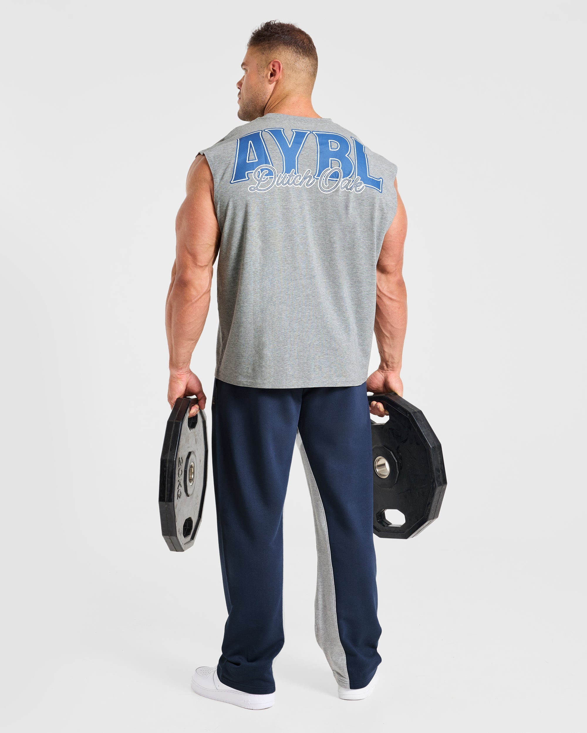 Wesley Vissers x AYBL Dutch Oak Oversized Tank - Mid Marl Grau