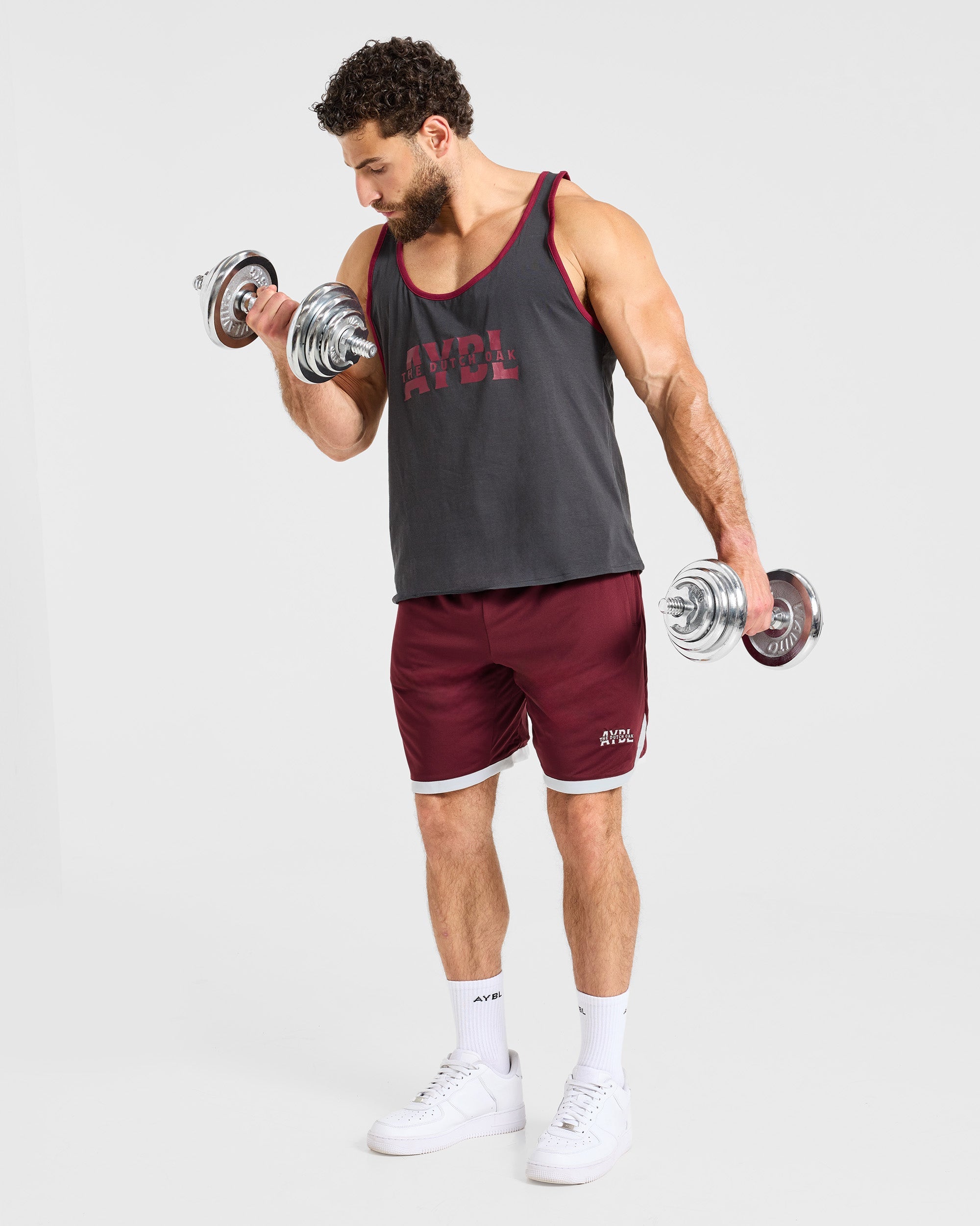 Wesley Vissers x Old School Contrast Shorts - Port Rot