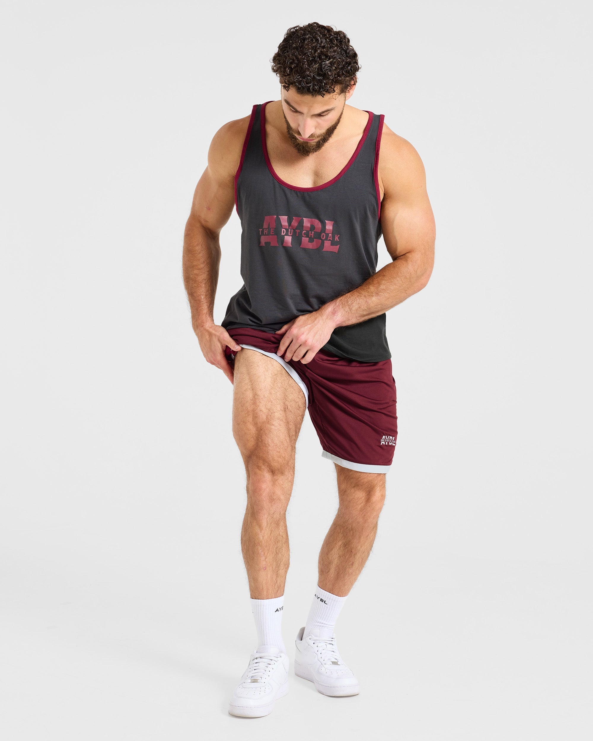 Wesley Vissers x Old School Contrast Shorts - Port Rot