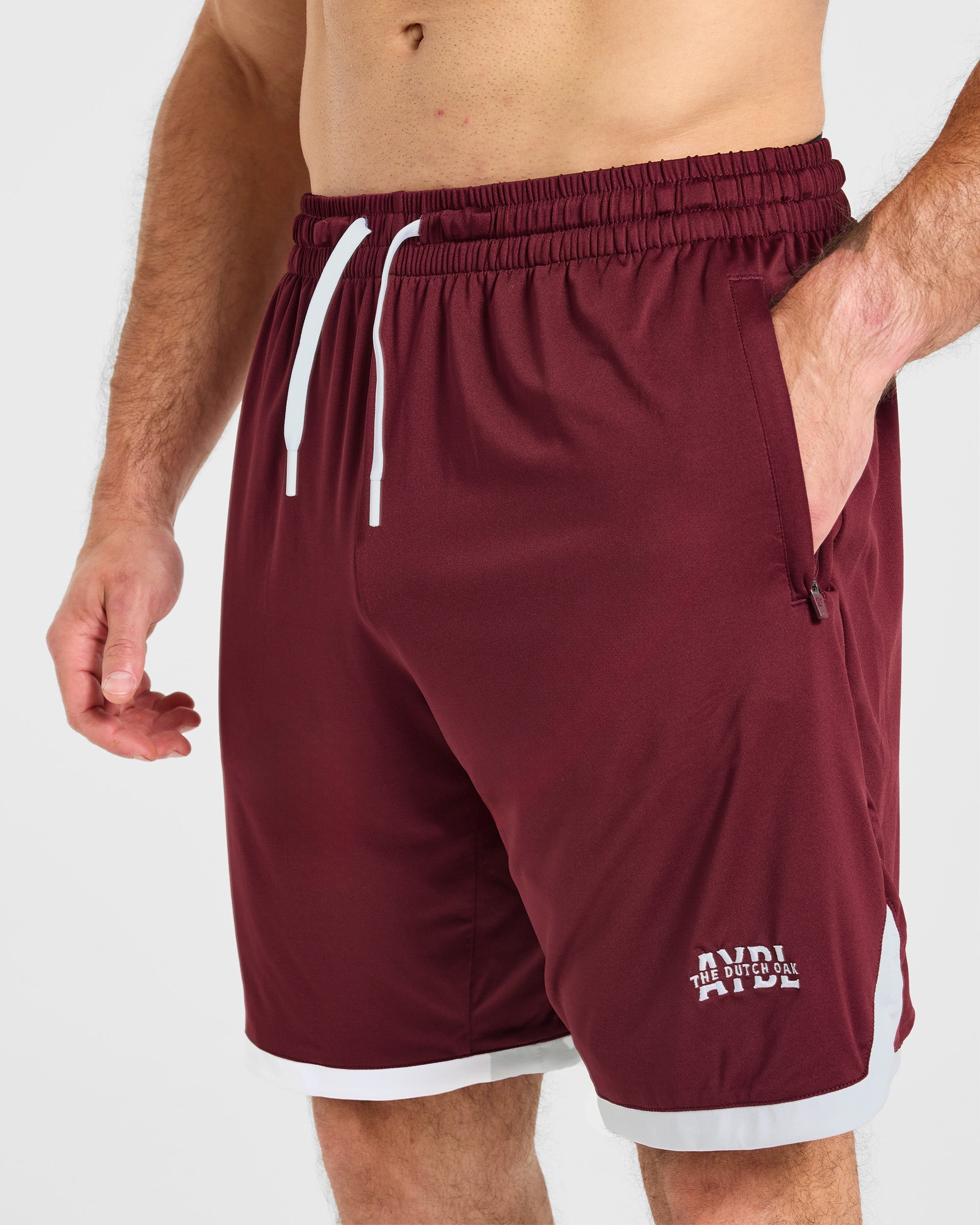 Wesley Vissers x Old School Contrast Shorts - Port Rot