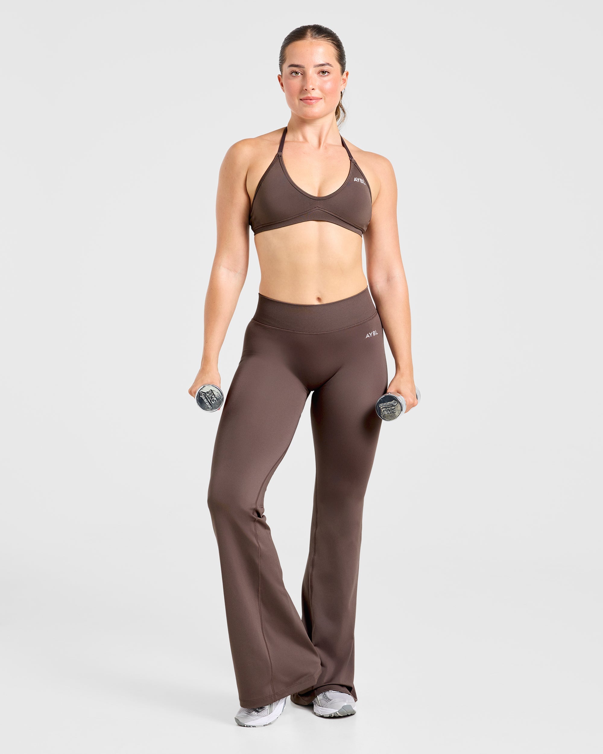 Adapt Seamless Flared Leggings - Braun