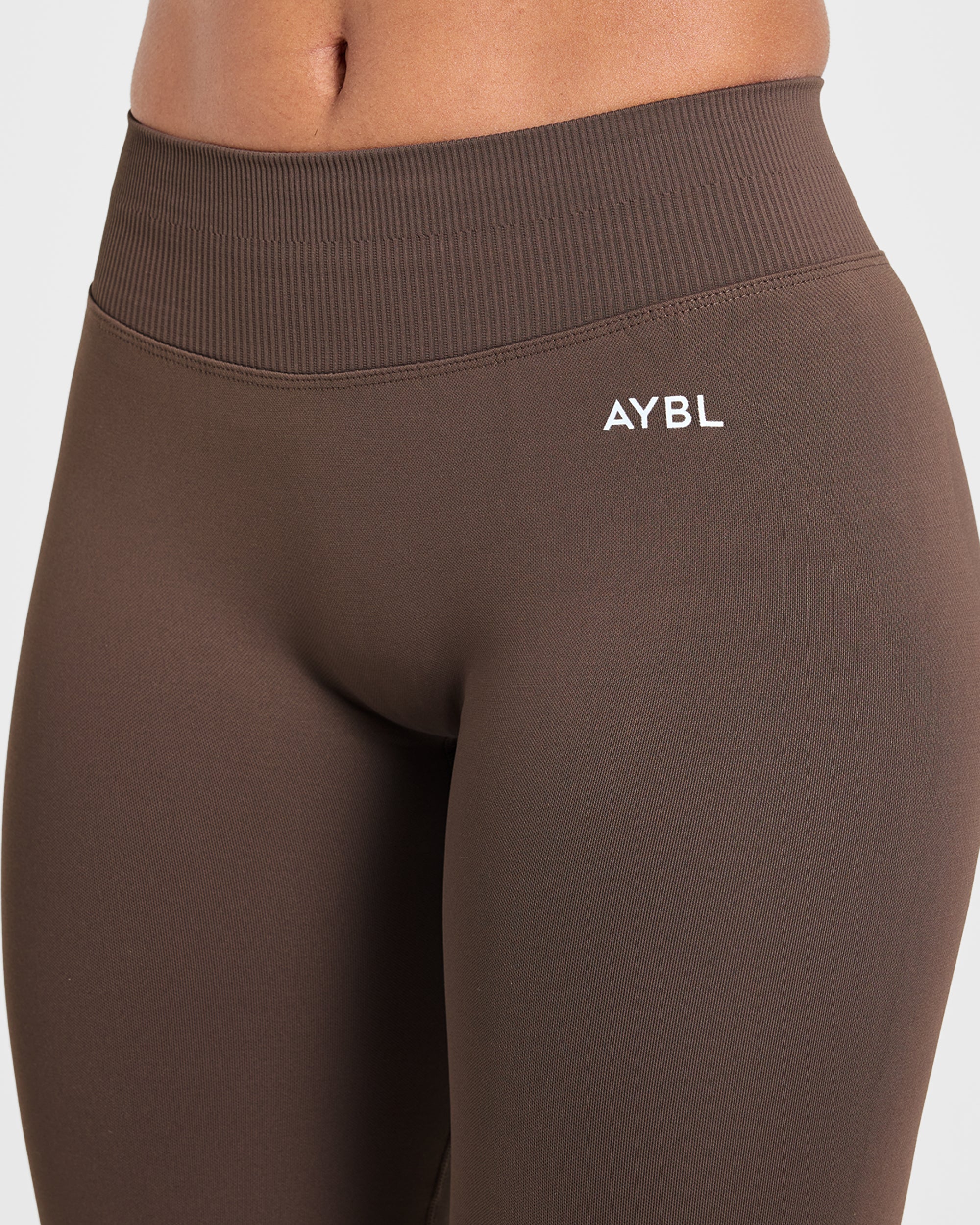 Enhance Seamless Flared Leggings - Braun
