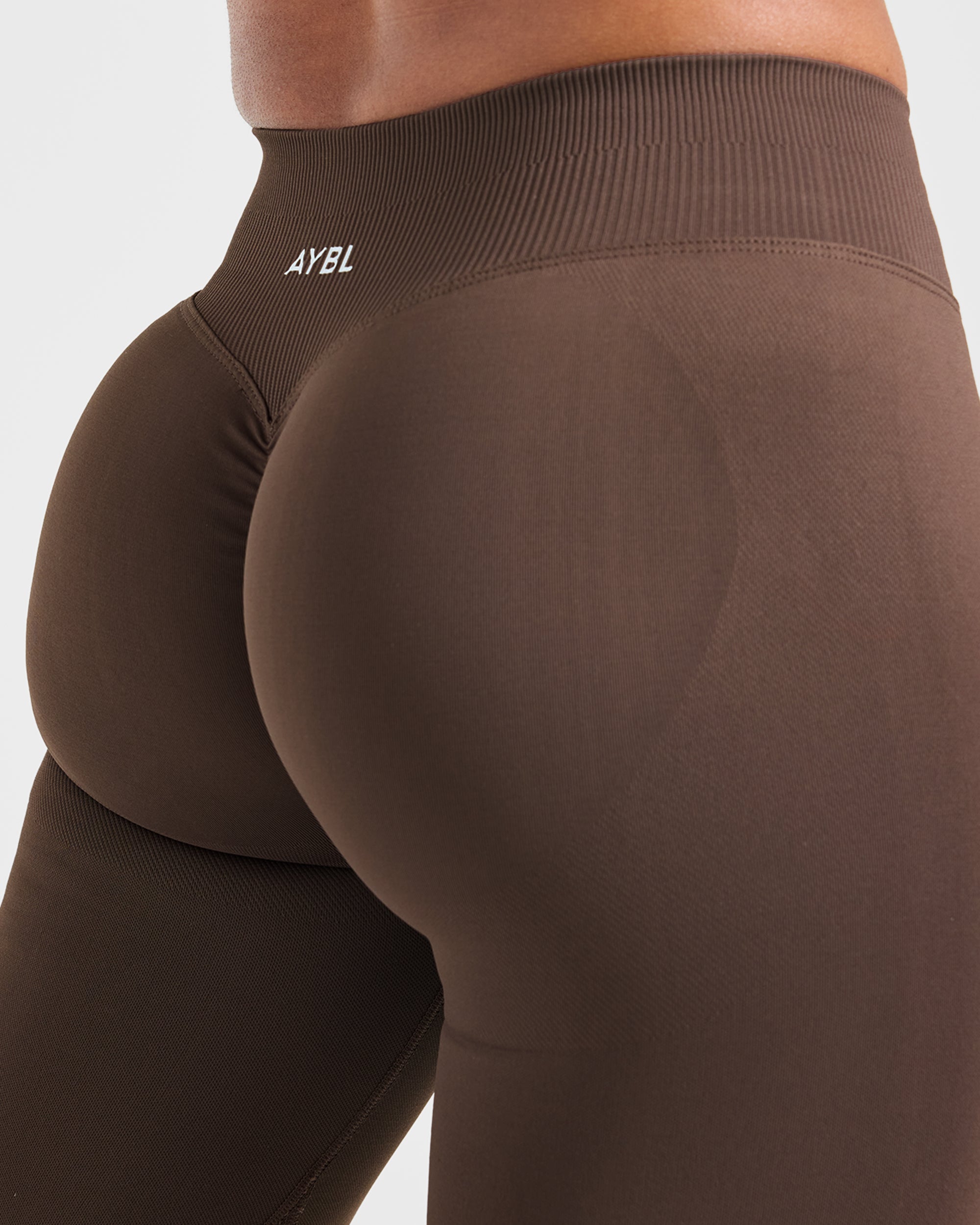 Enhance Seamless Flared Leggings - Braun